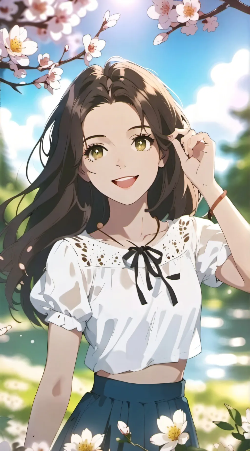 ai character: Ashley background