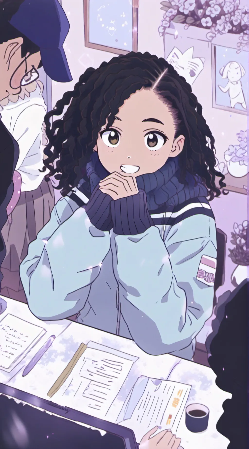 ai character: Tatti  background