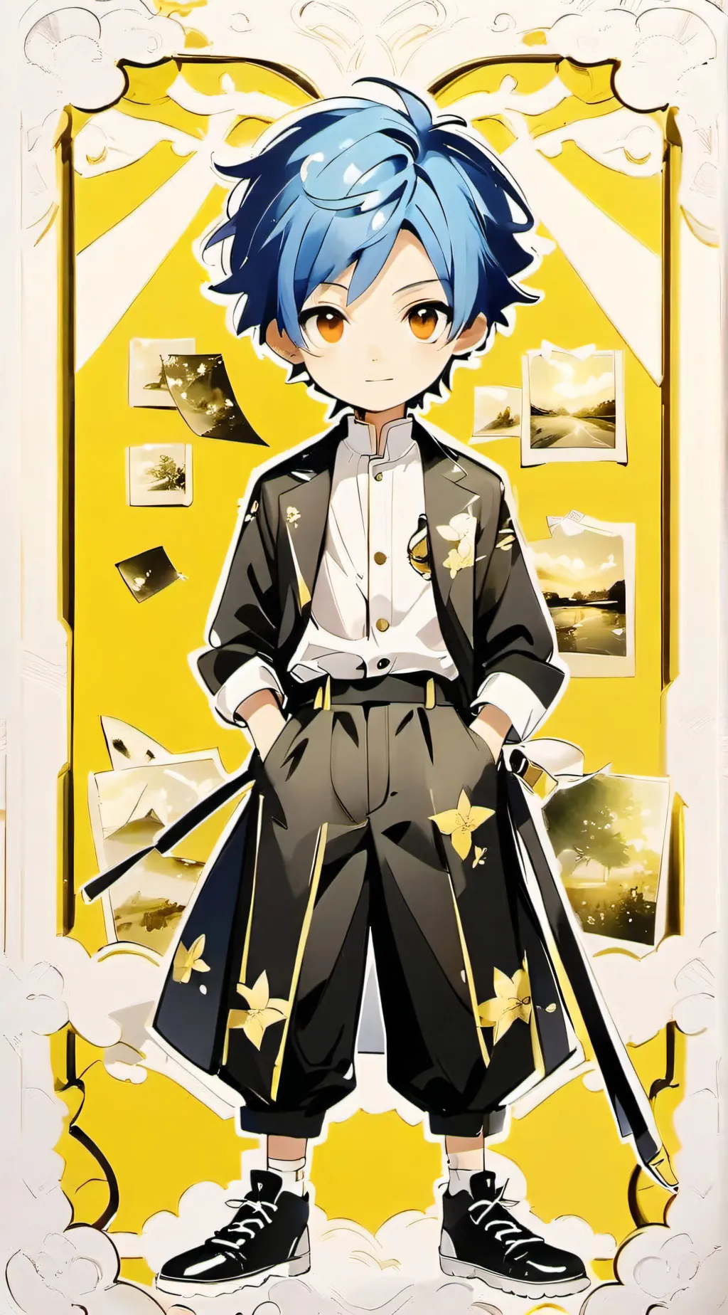 ai character: visit any country background