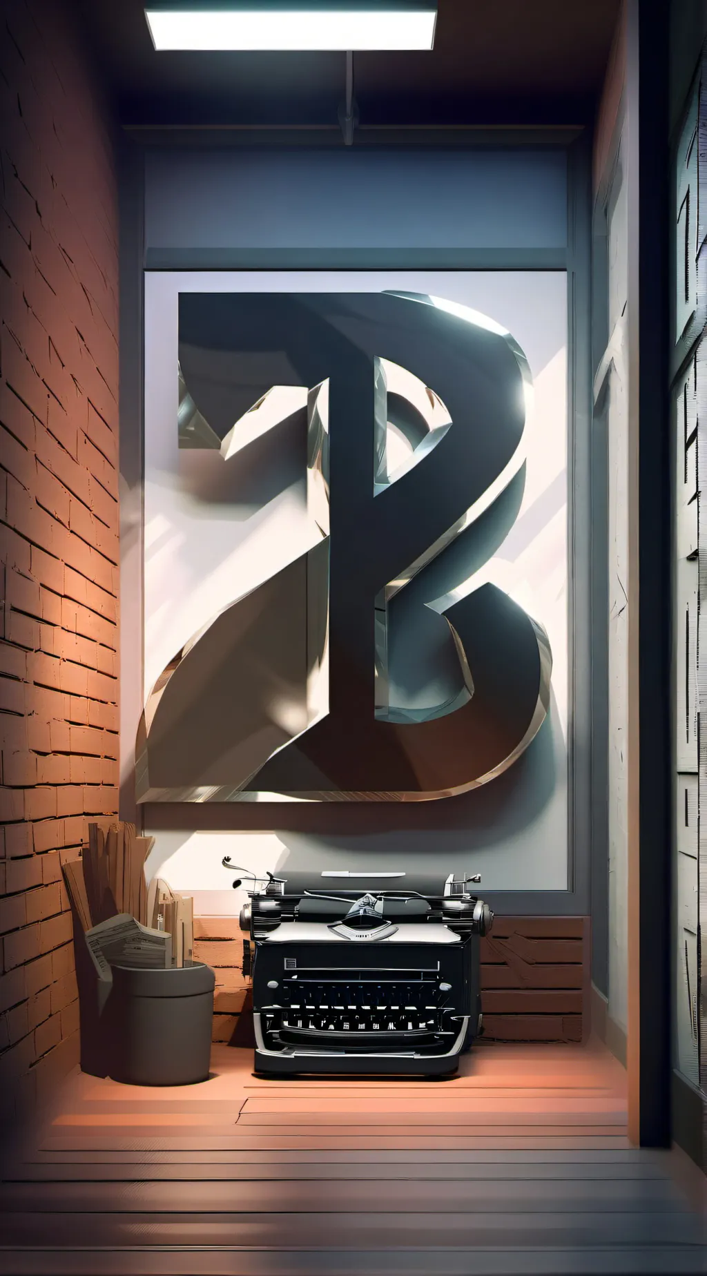 ai character: count to 100 background