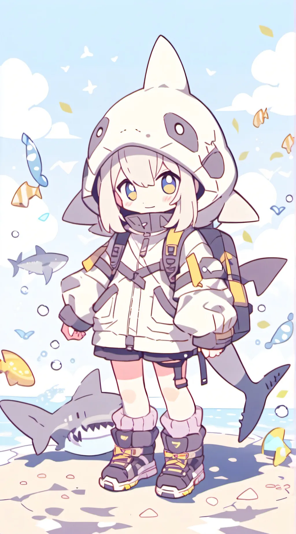 ai character: sammy background