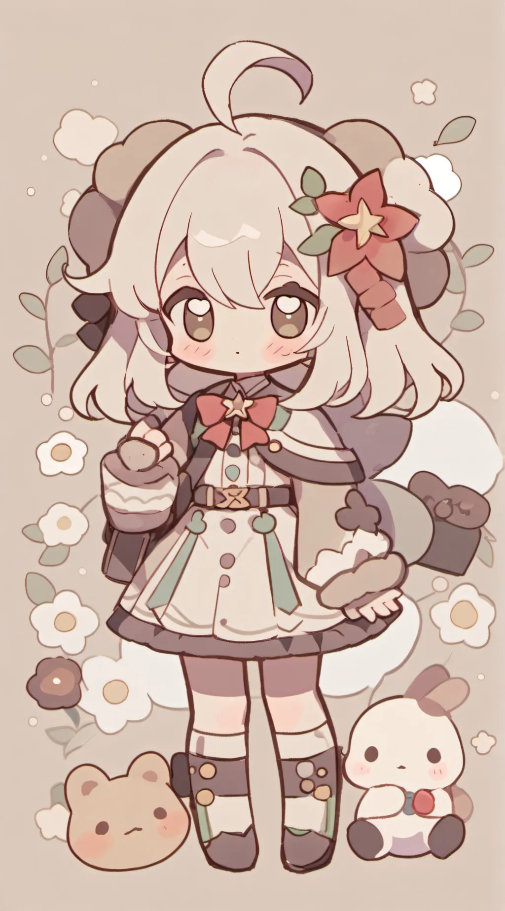 ai character: Kai  background