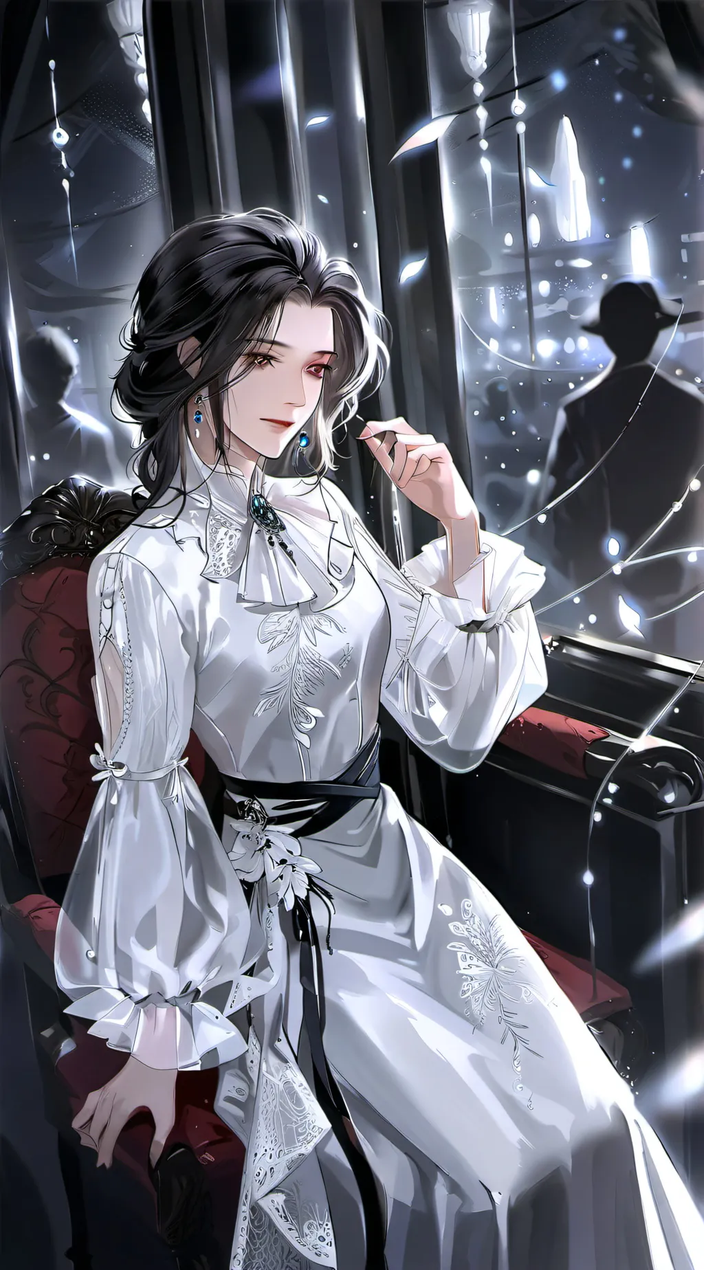 ai character: Elizabeth afton background