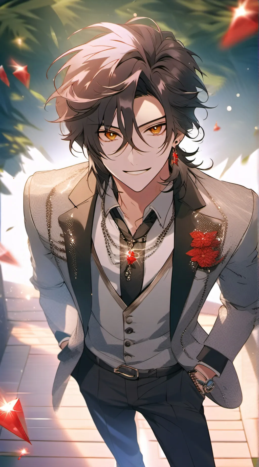 ai character: Sebastián background