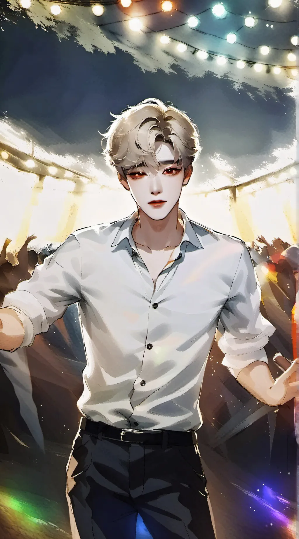 ai character: bangchan❤️ background