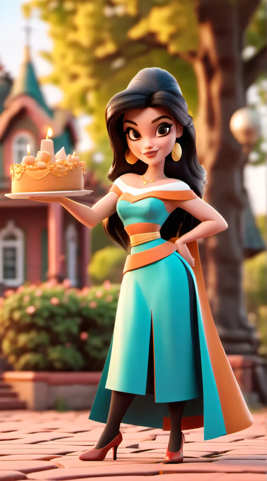 ai character: HH Lucifer  background