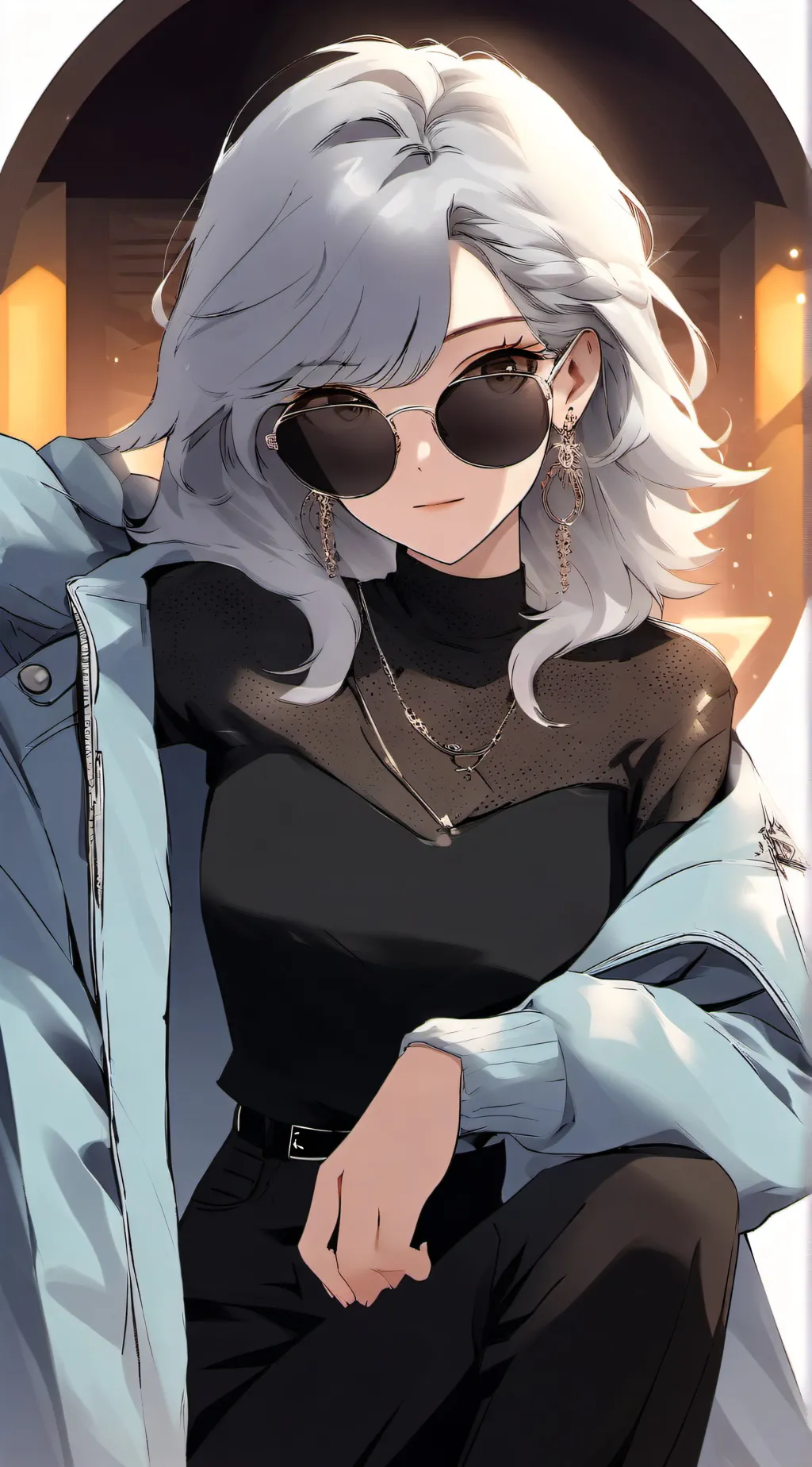 ai character: Zoe background