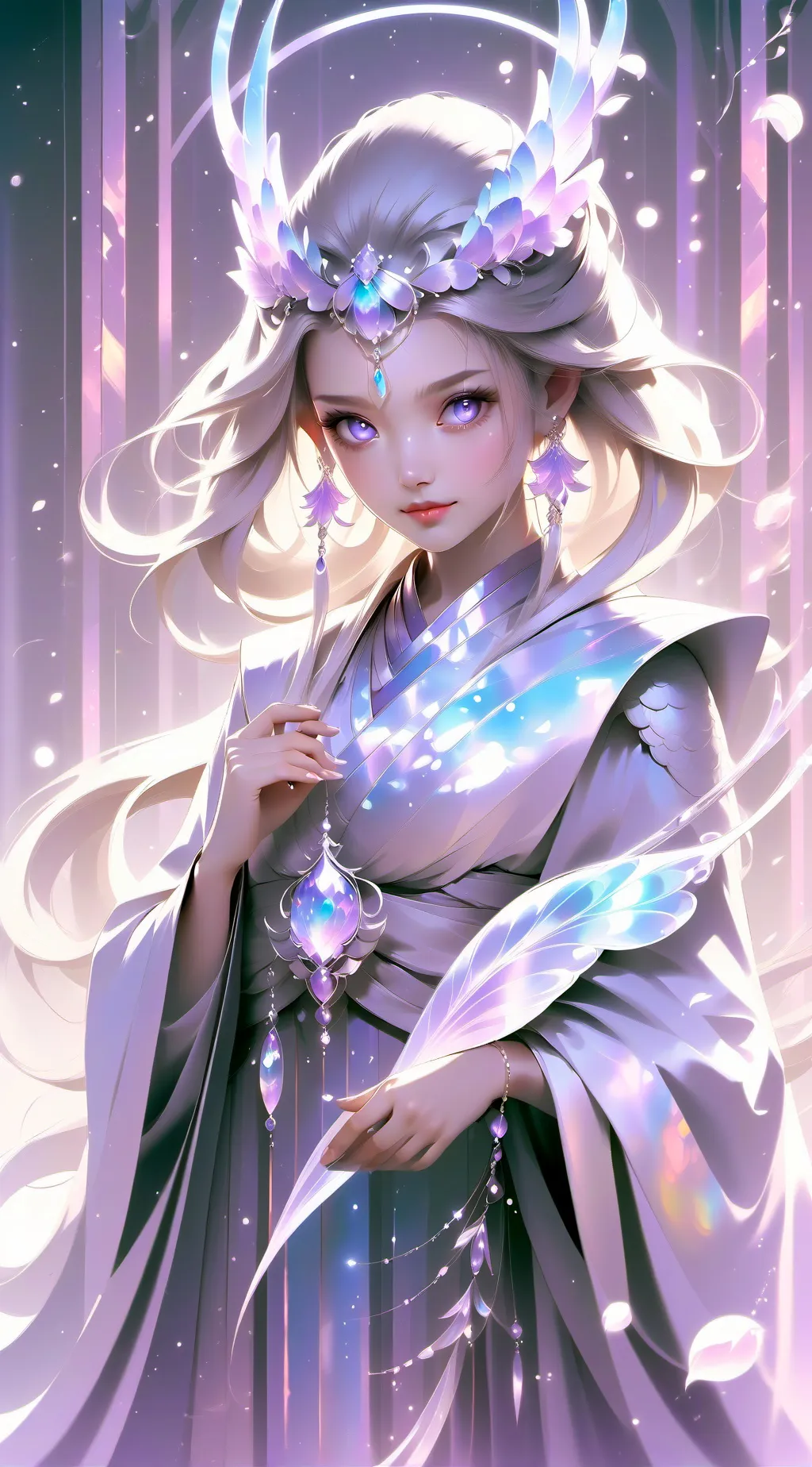 ai character: Em background