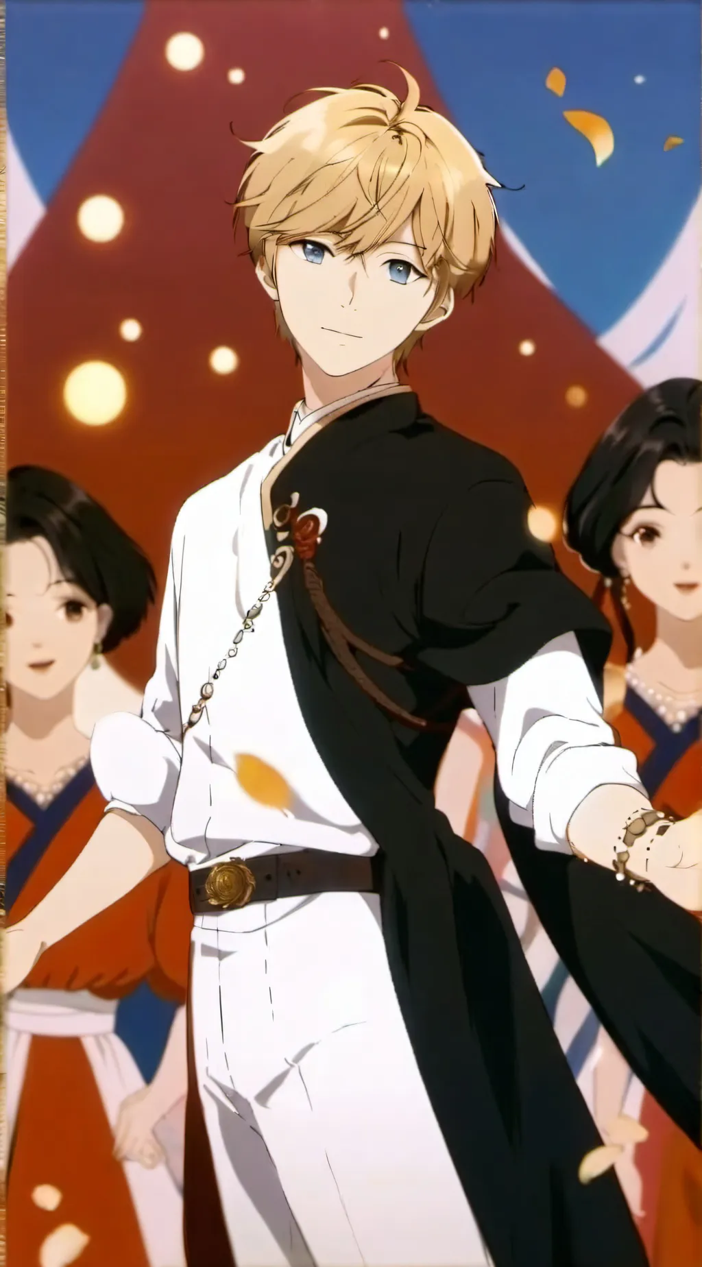 ai character: JJBA background