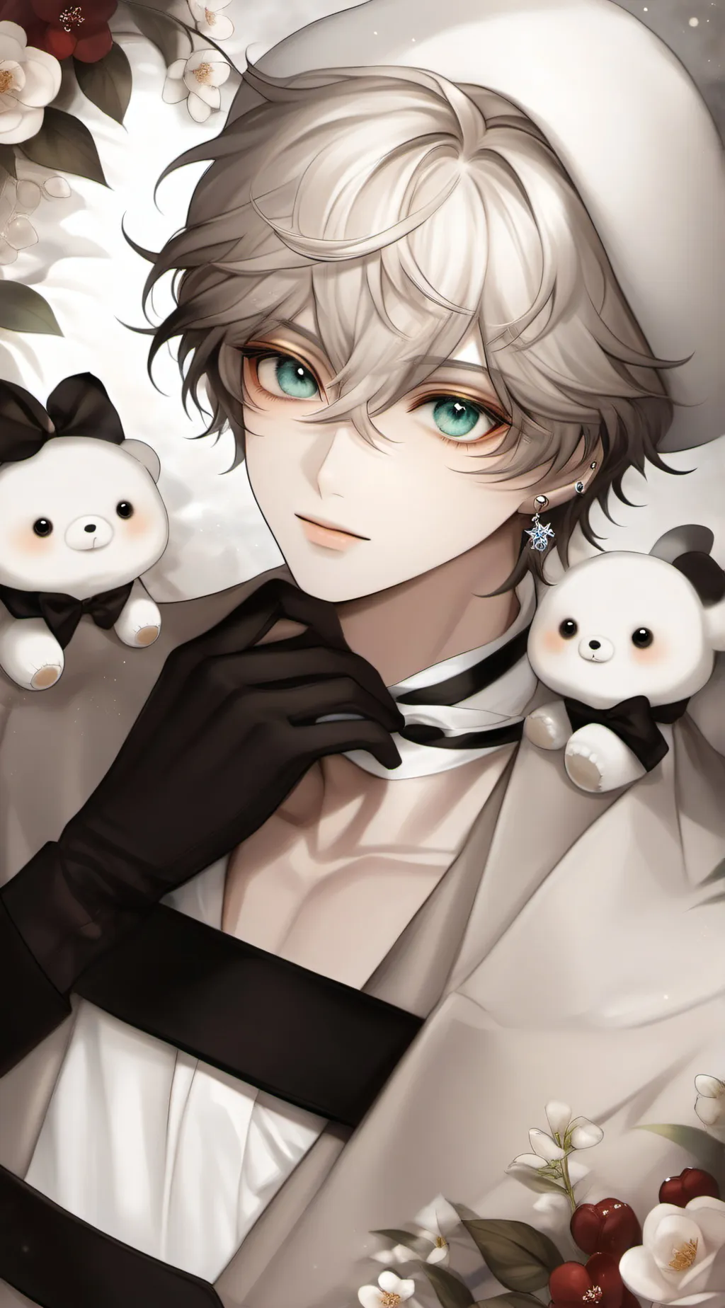 ai character: Stary background