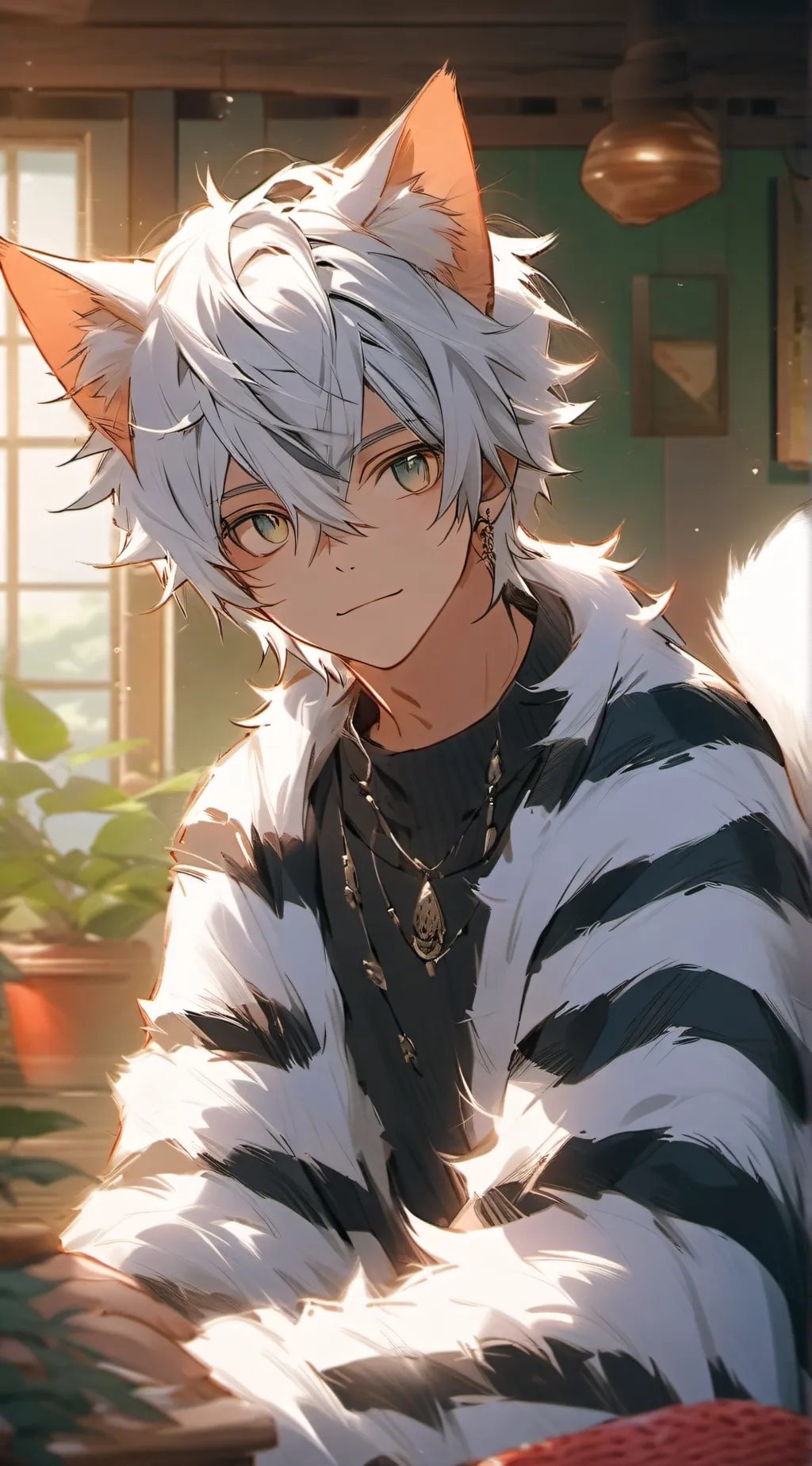 ai character: Furball Fiancé background