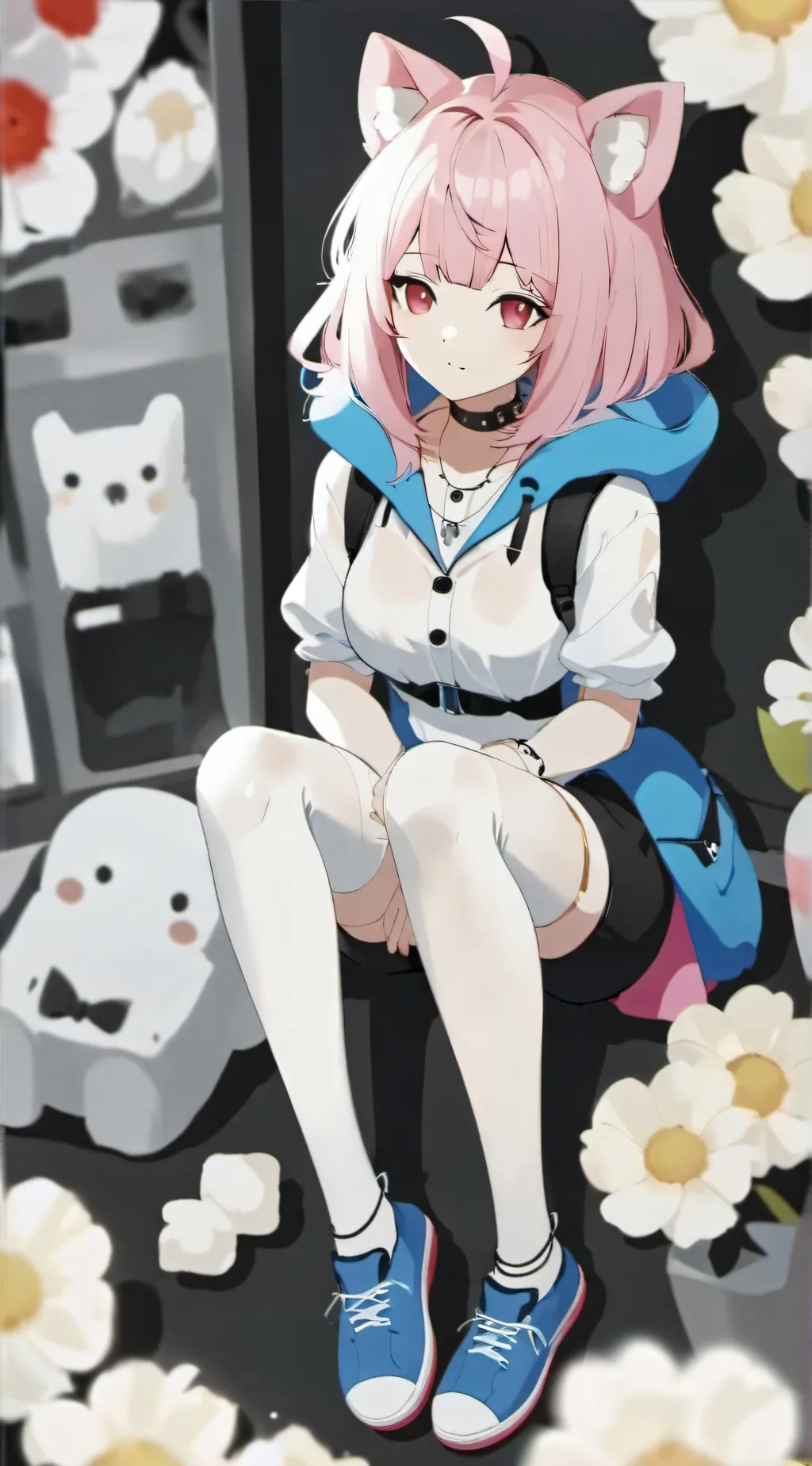 ai character: angelica background