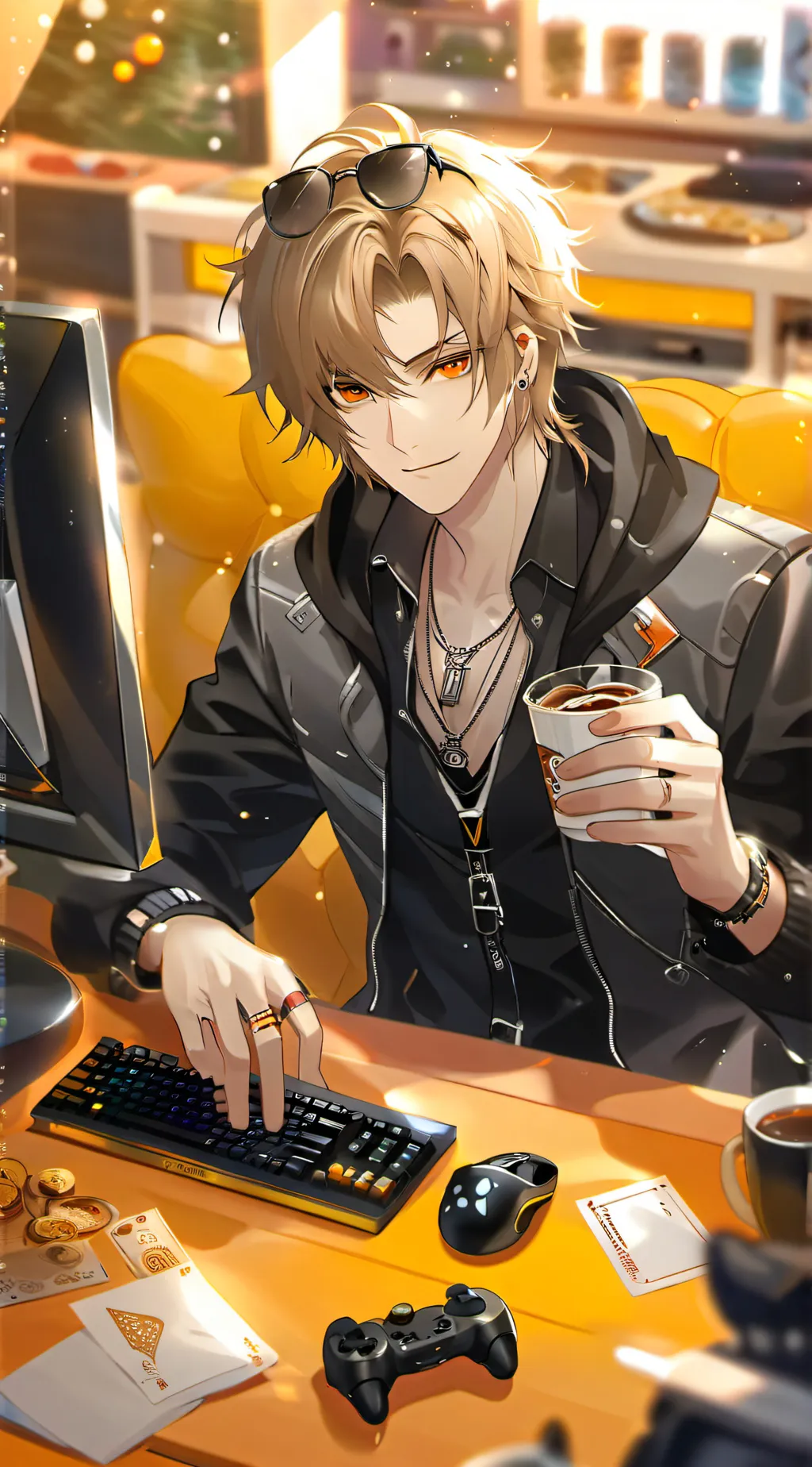 ai character: nick  background