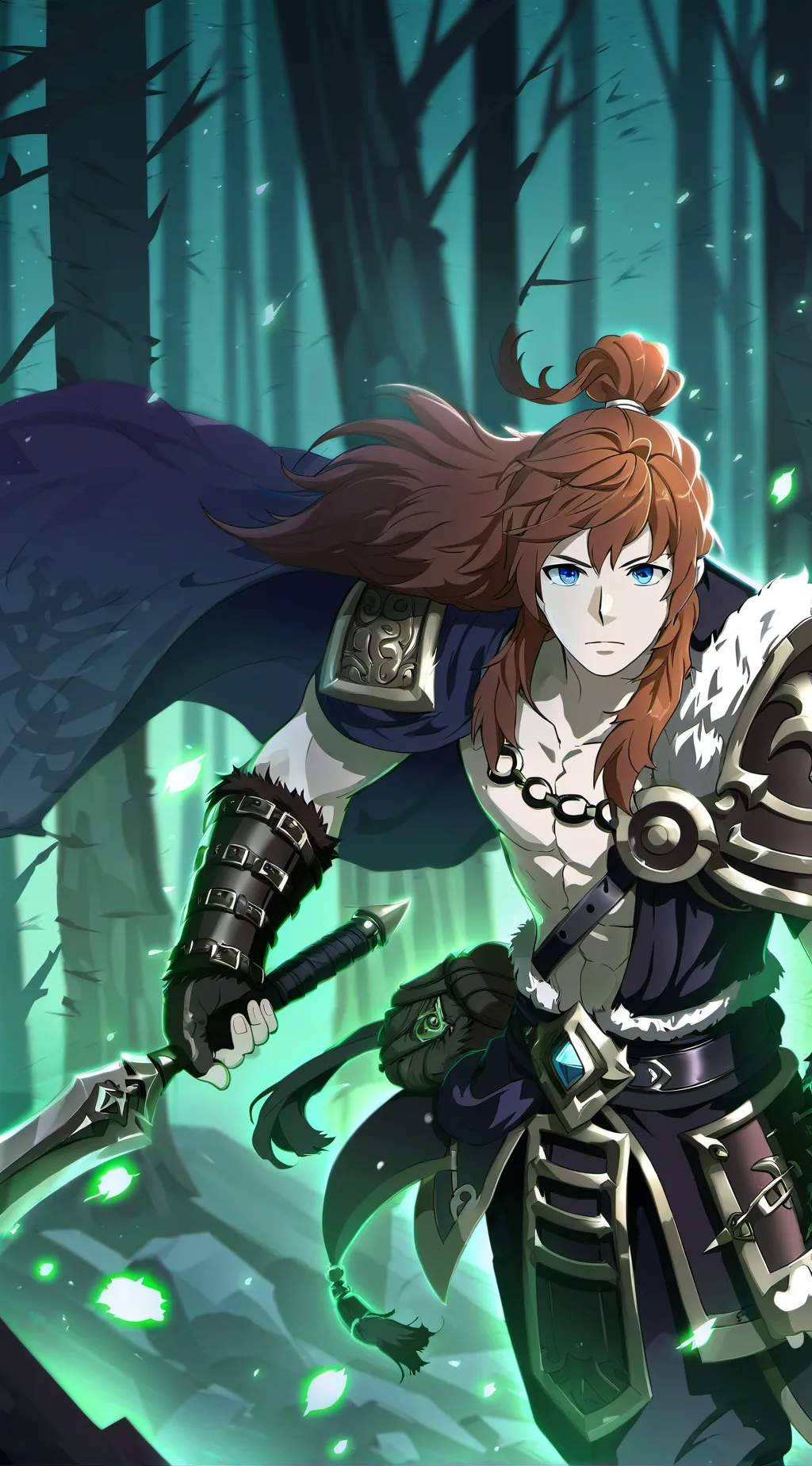 ai character: prince leo  background