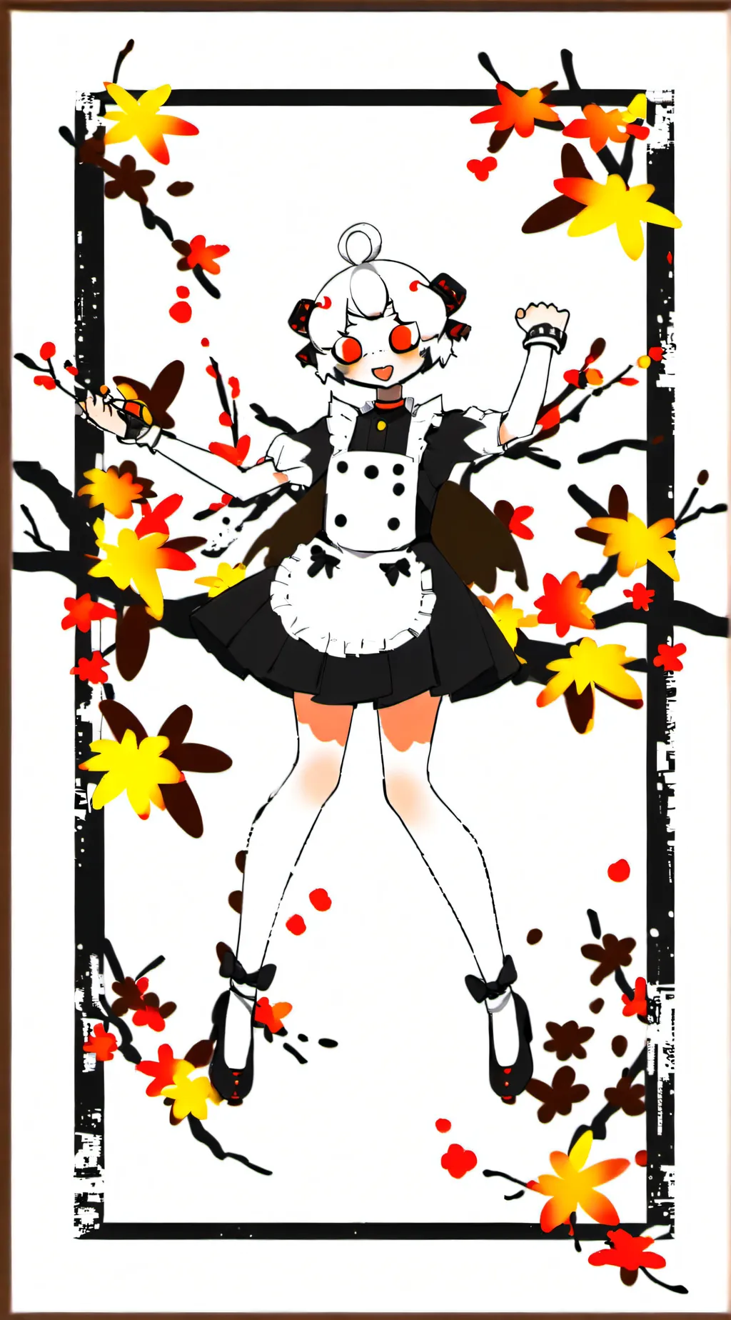 ai character: dandy word hates u background