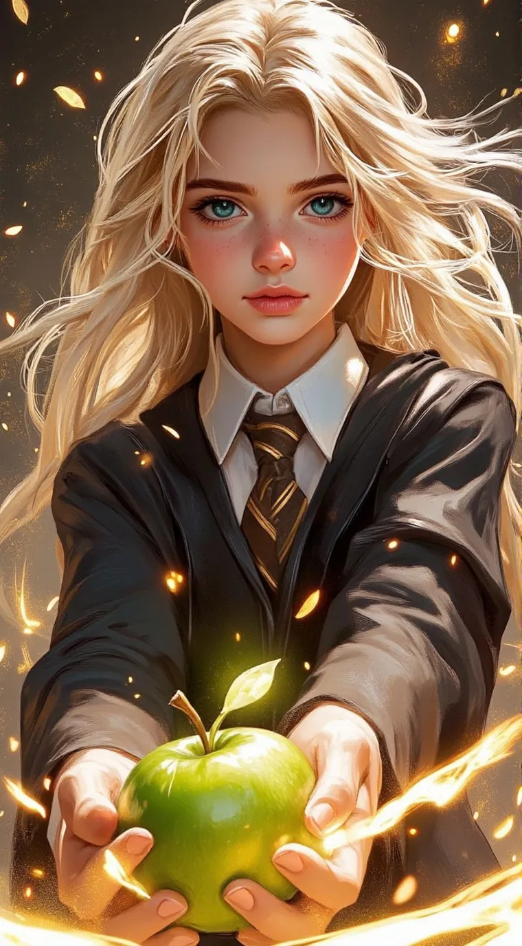 ai character: Hogwarts background