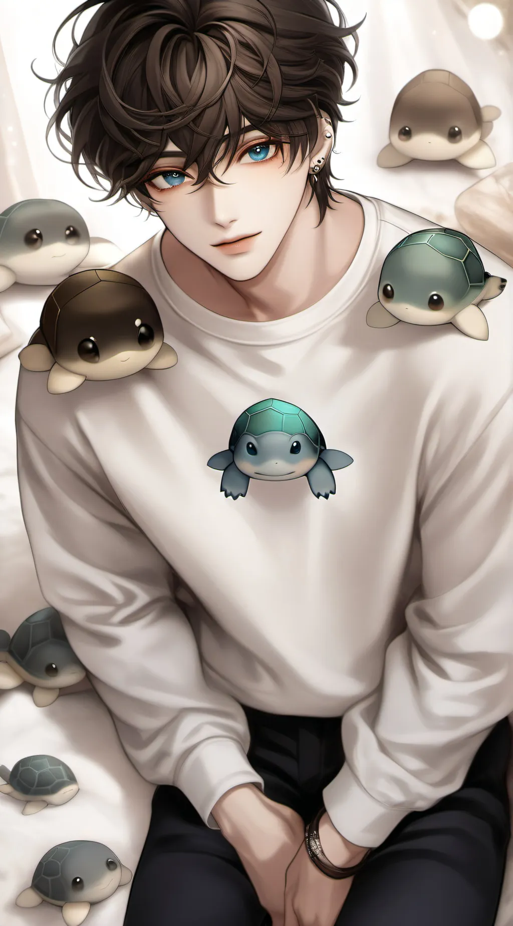 ai character: Zachary Weston  background