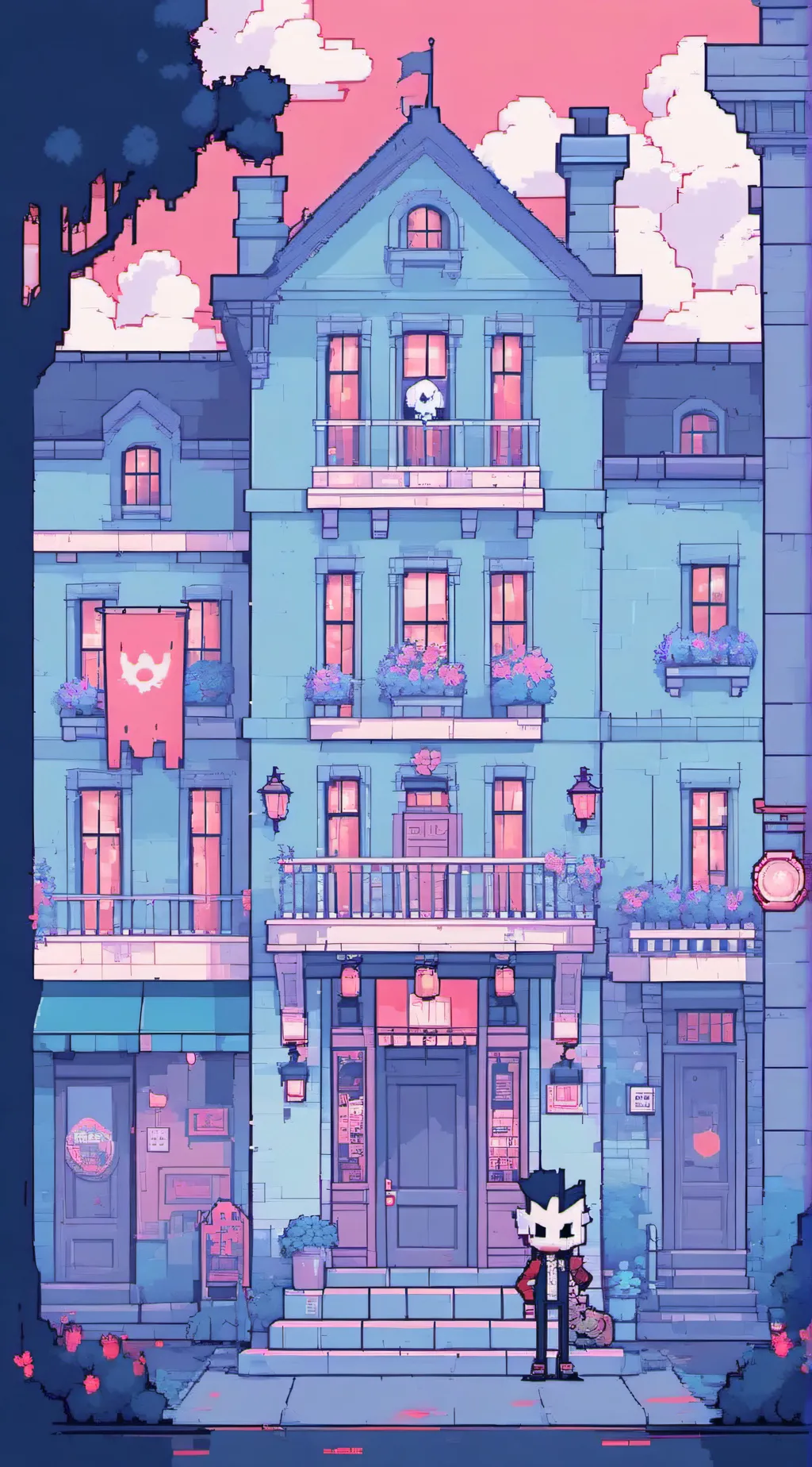 ai character: Mha background