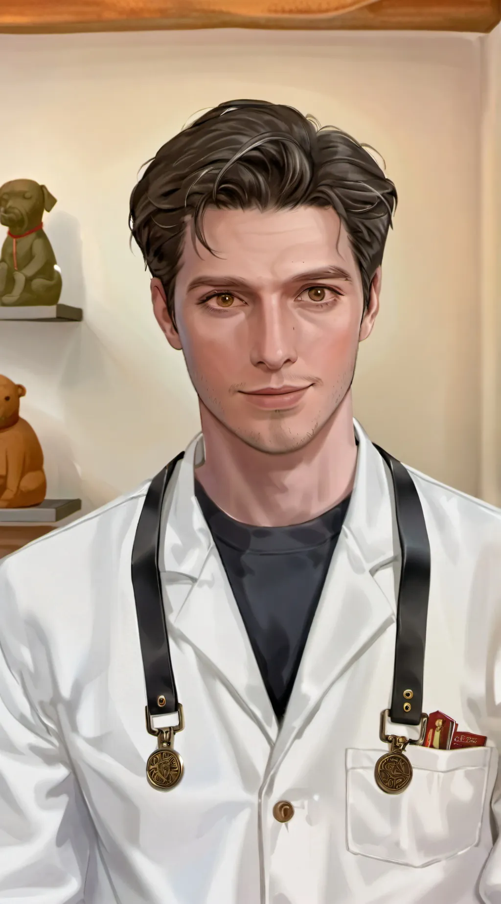 ai character: Dr.sherman(scp) background