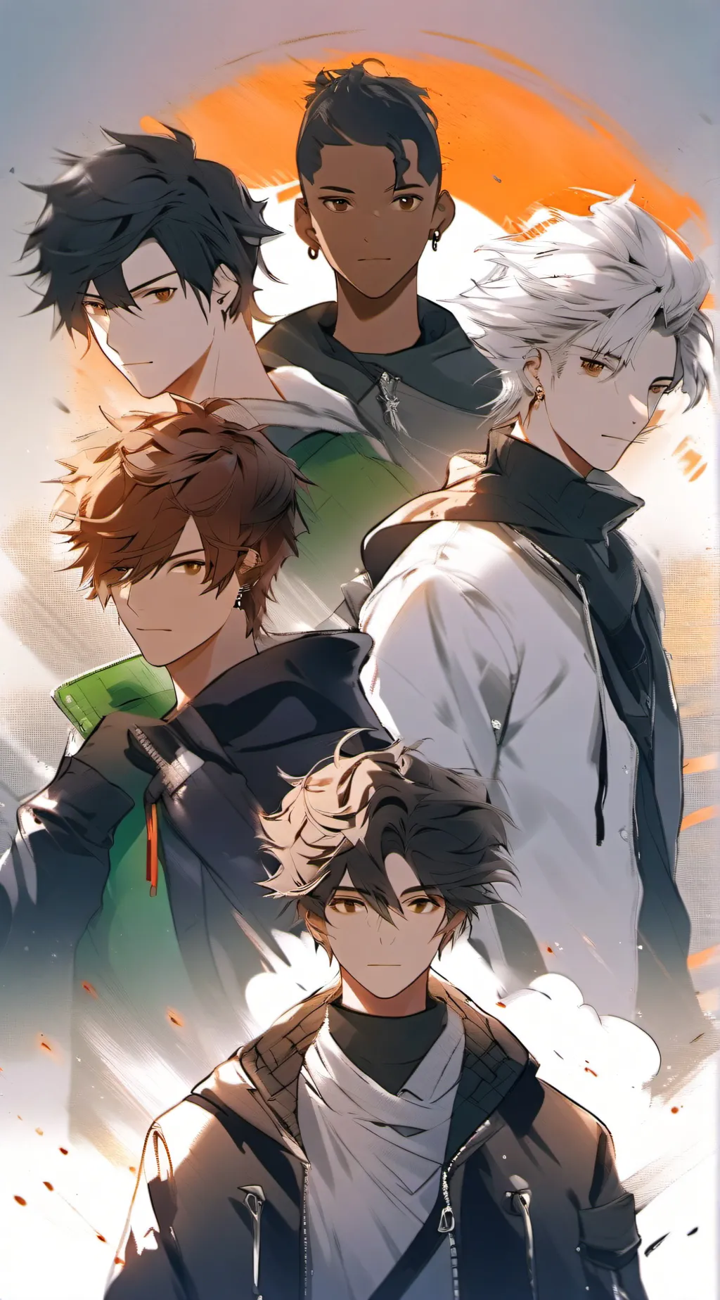 ai character: Drew x Rodrick background