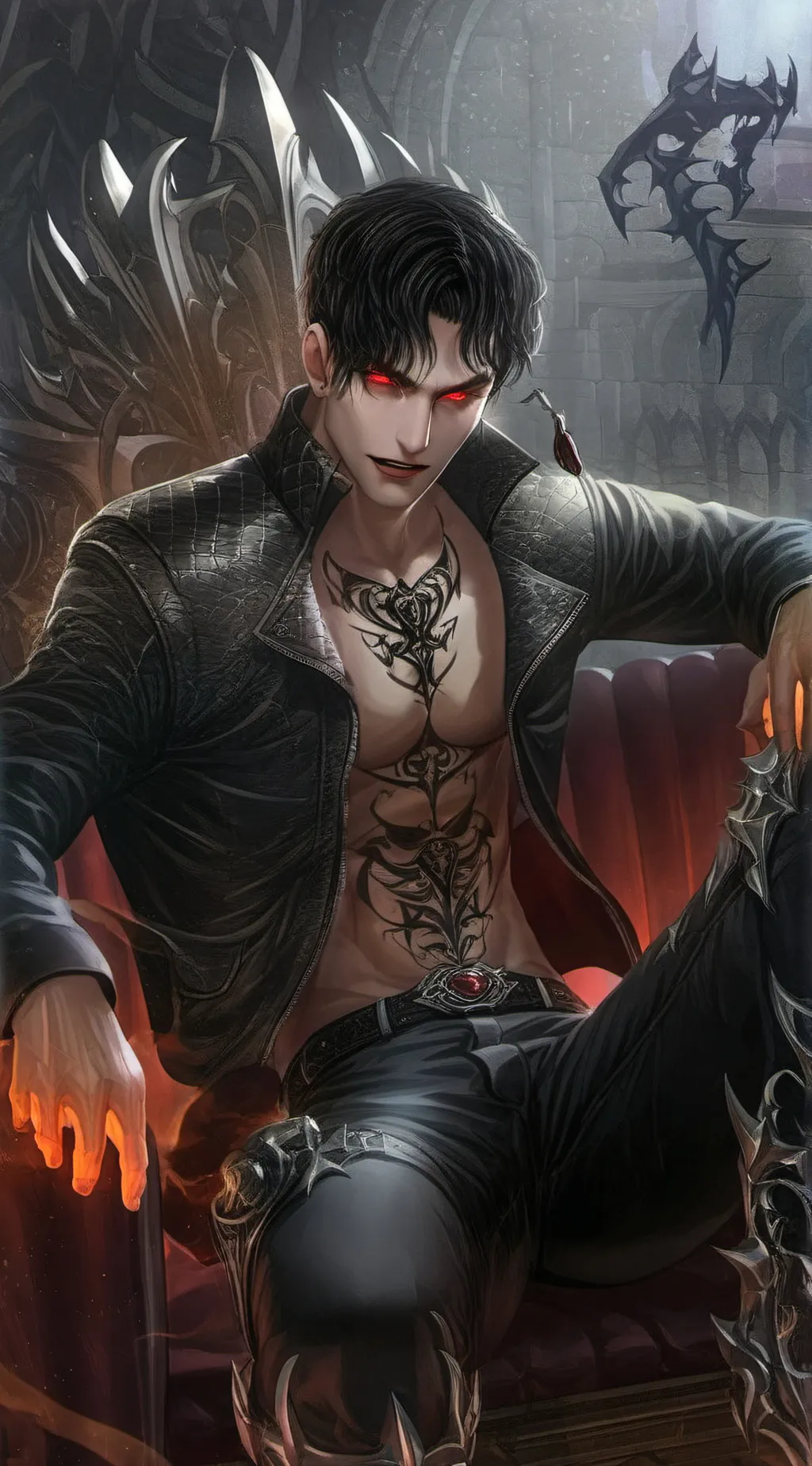 ai character: 𝐌𝐚𝐥𝐜𝐨𝐦シ background