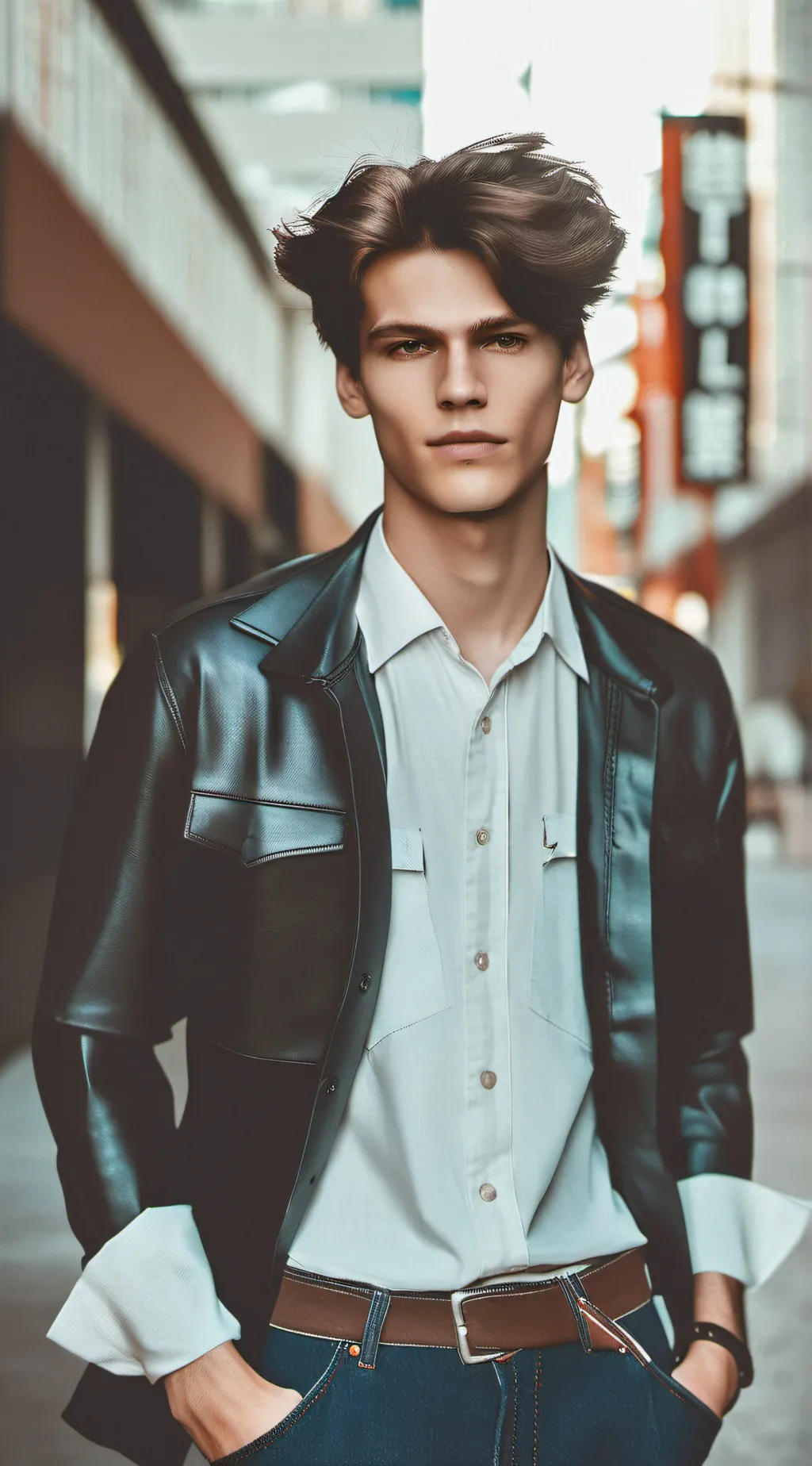 ai character: Barry background