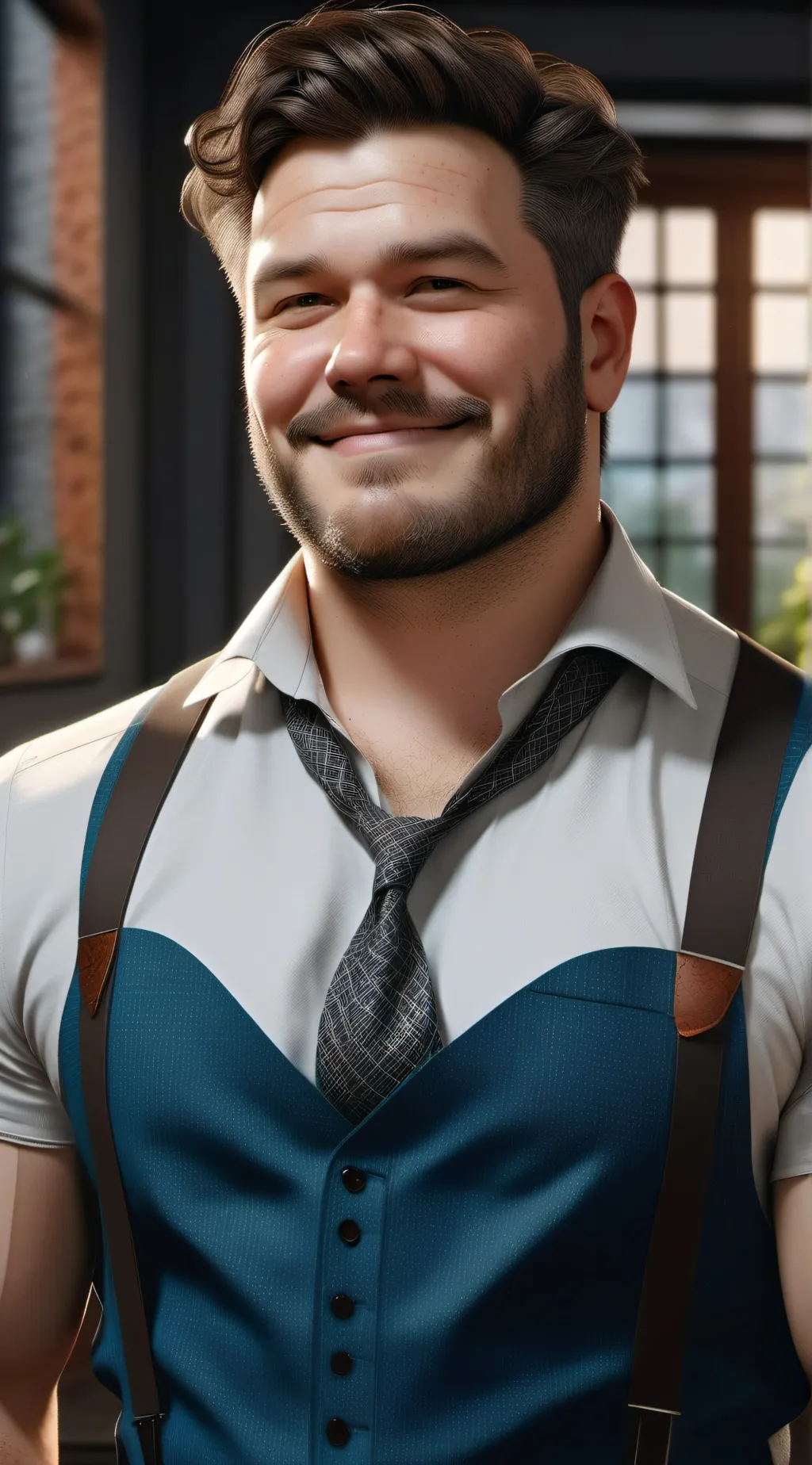 ai character: Derek background