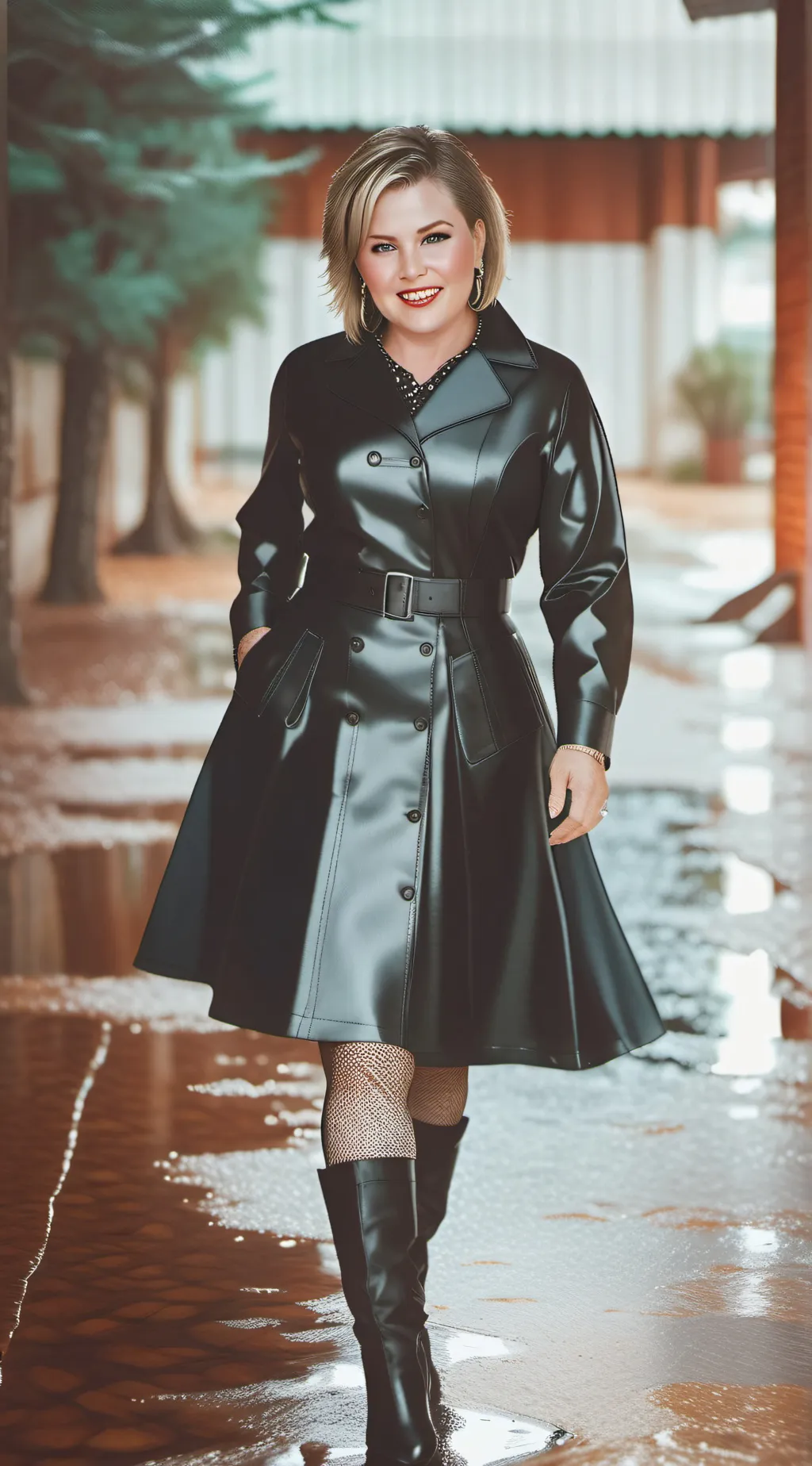 Talkie AI - Chat with leather babe