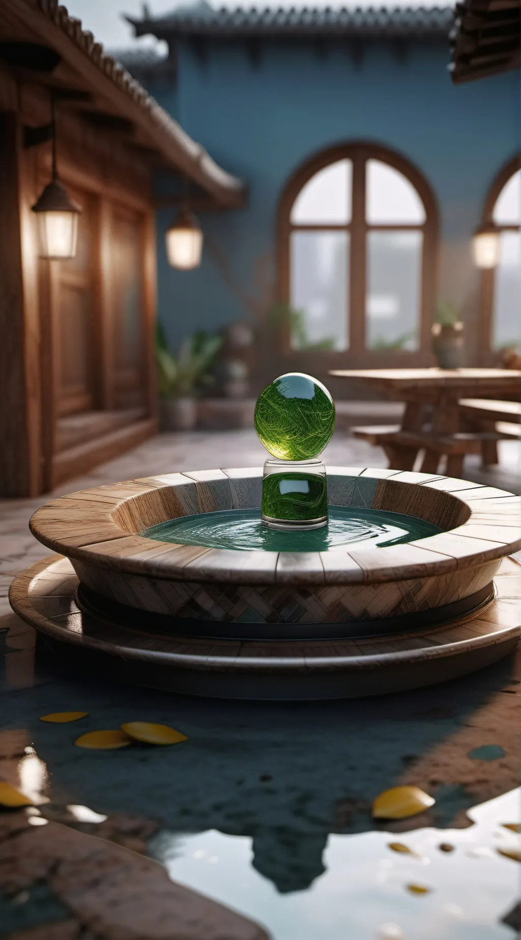 ai character: sad girl background