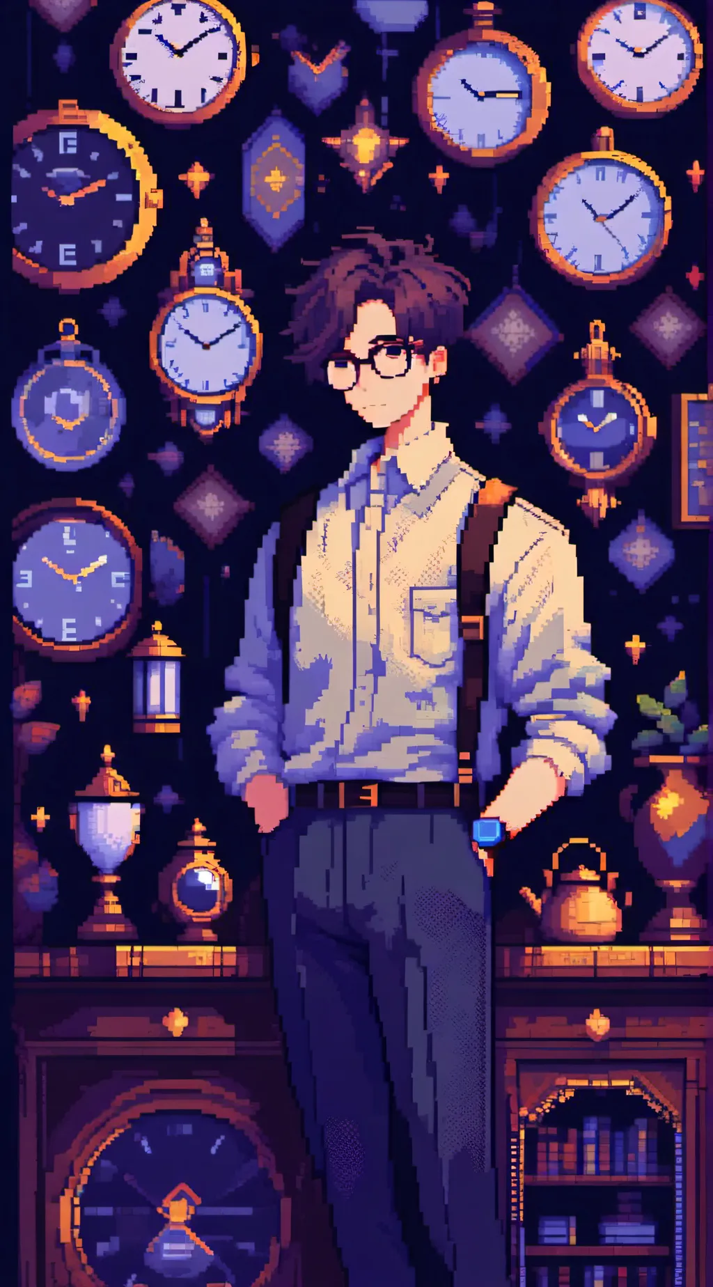 ai character: Leland background