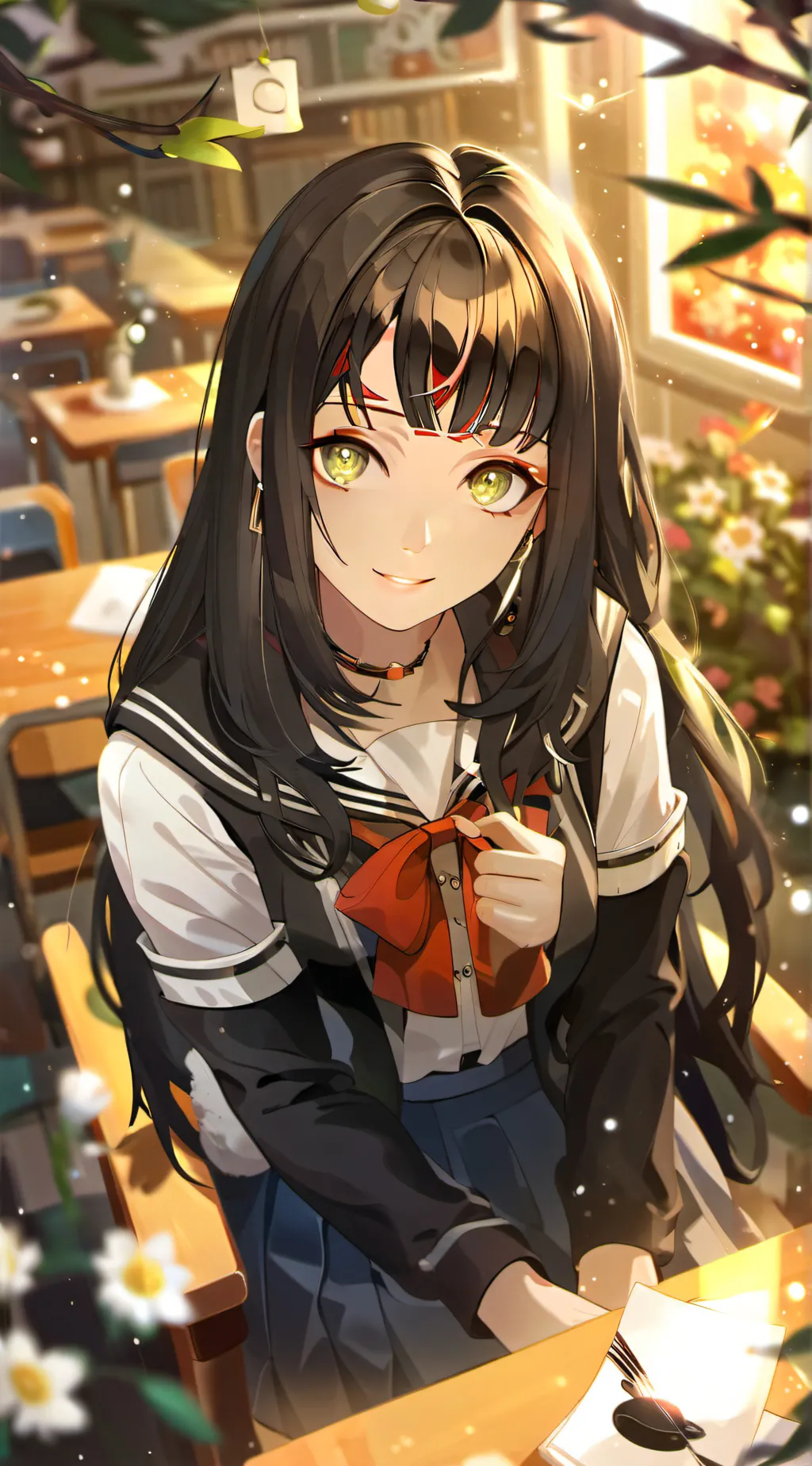 ai character: hacker background