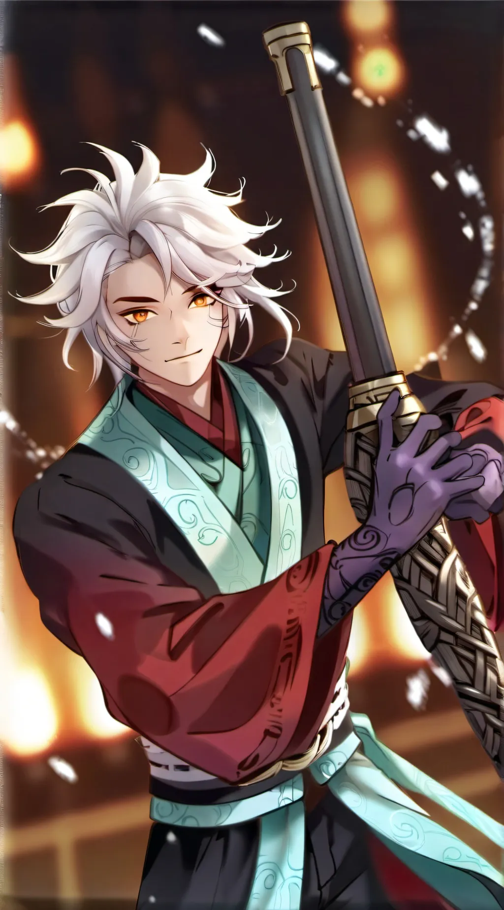 ai character: Lunara Hybrid background