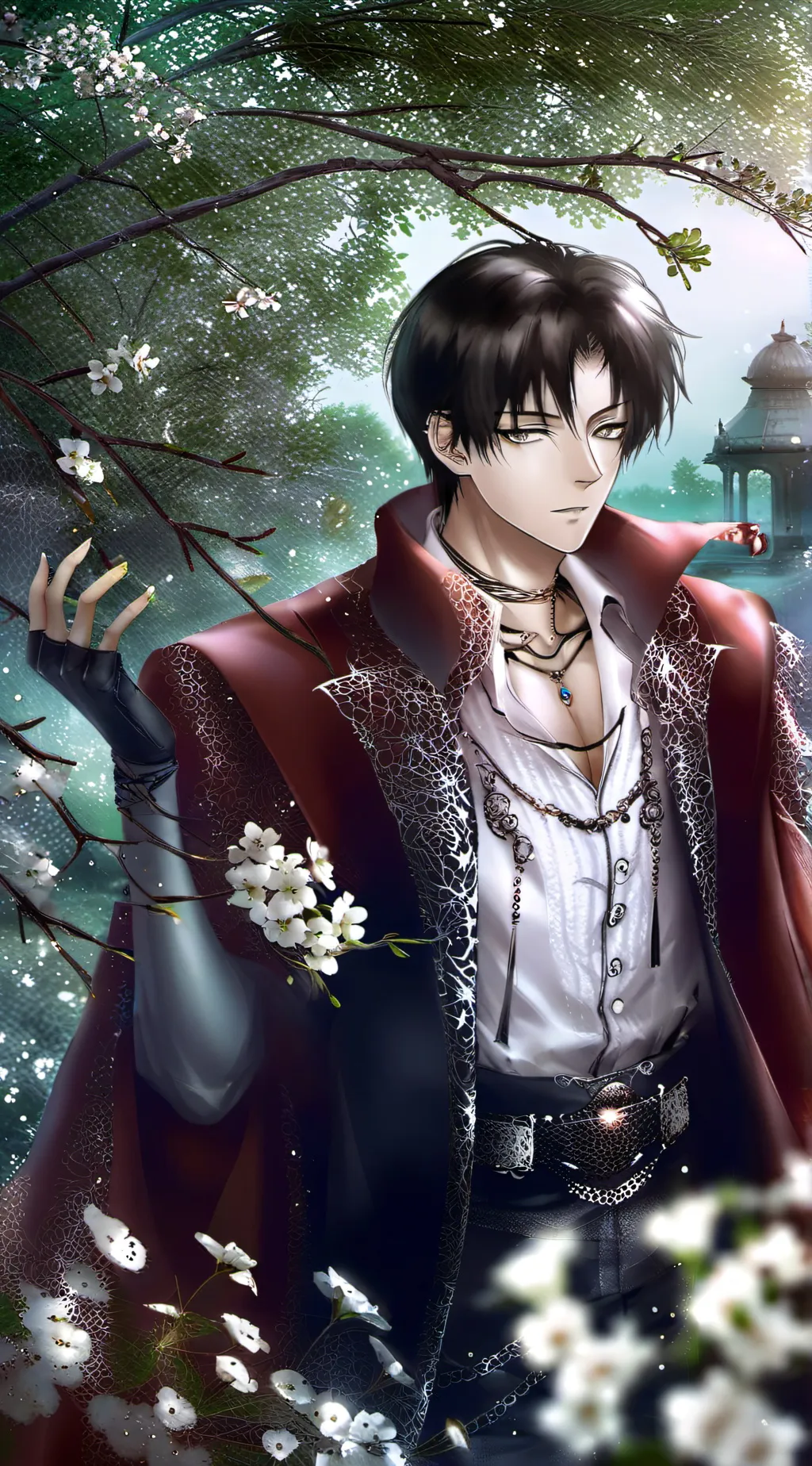 ai character: Levi Ackerman background