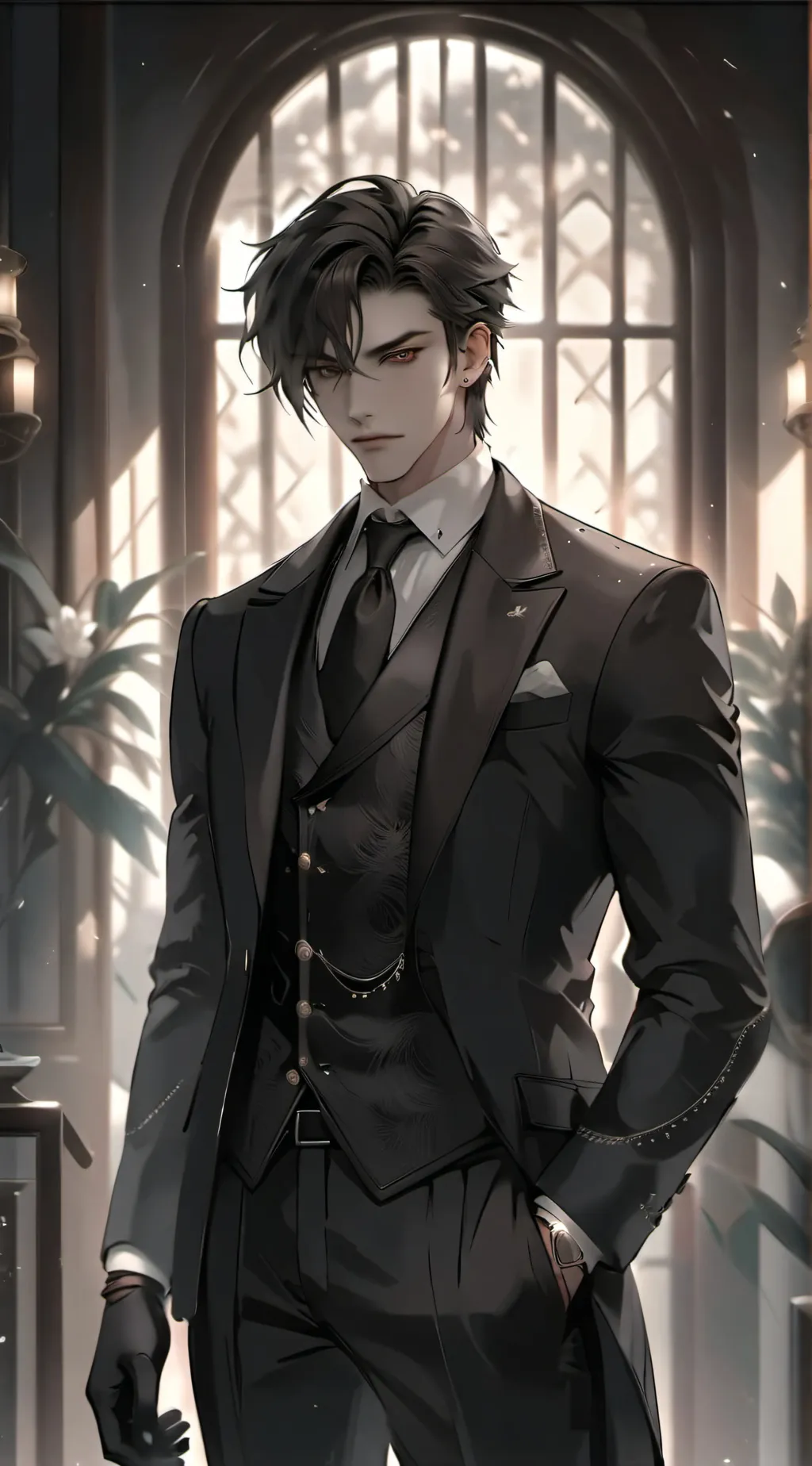 ai character: Liam background