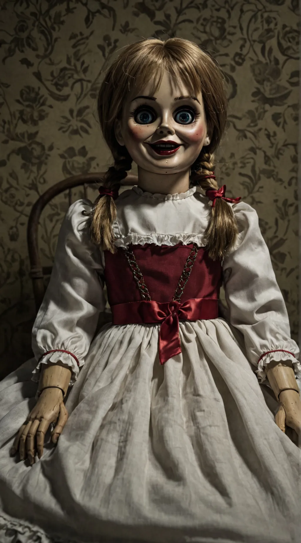 ai character: Annabelle  background
