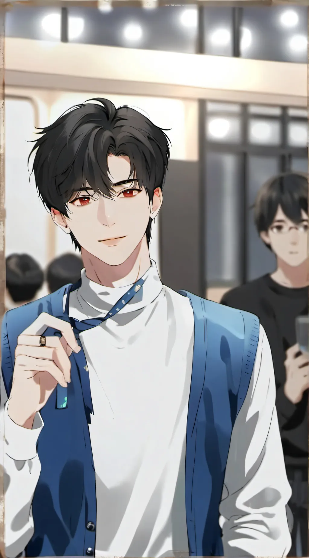 ai character: Gorden  background