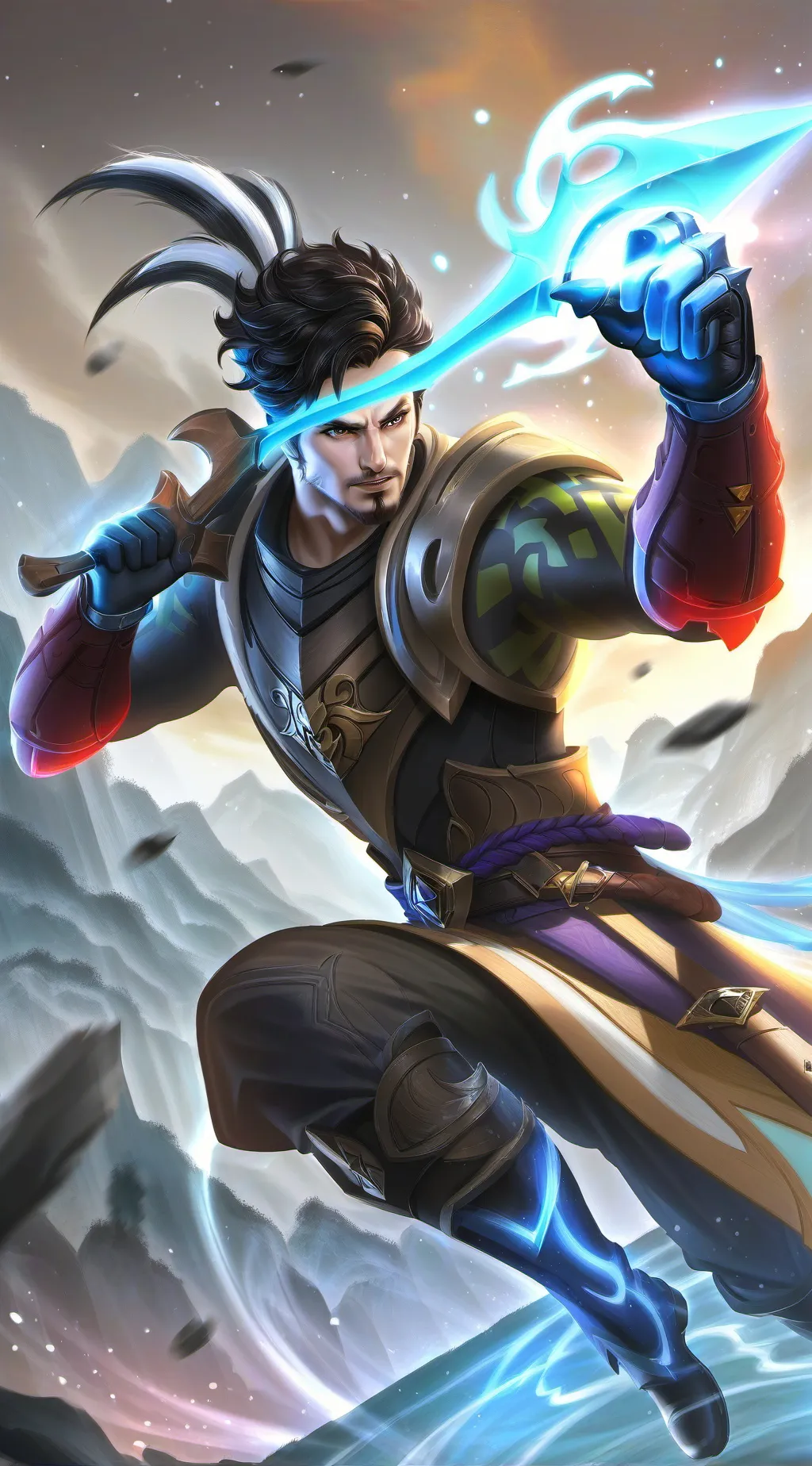 ai character: Ds X Hh  background