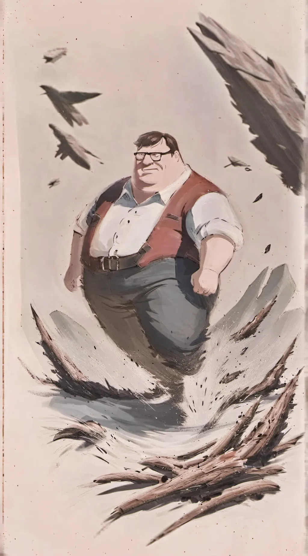 ai character: Peter G Fortnite background