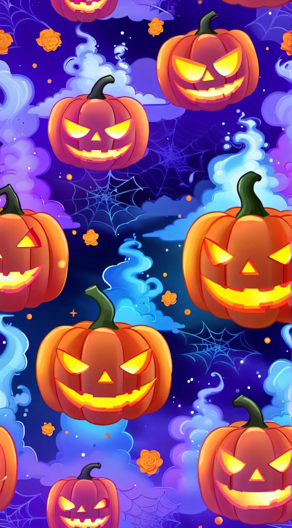 ai character: sc Halloween  background