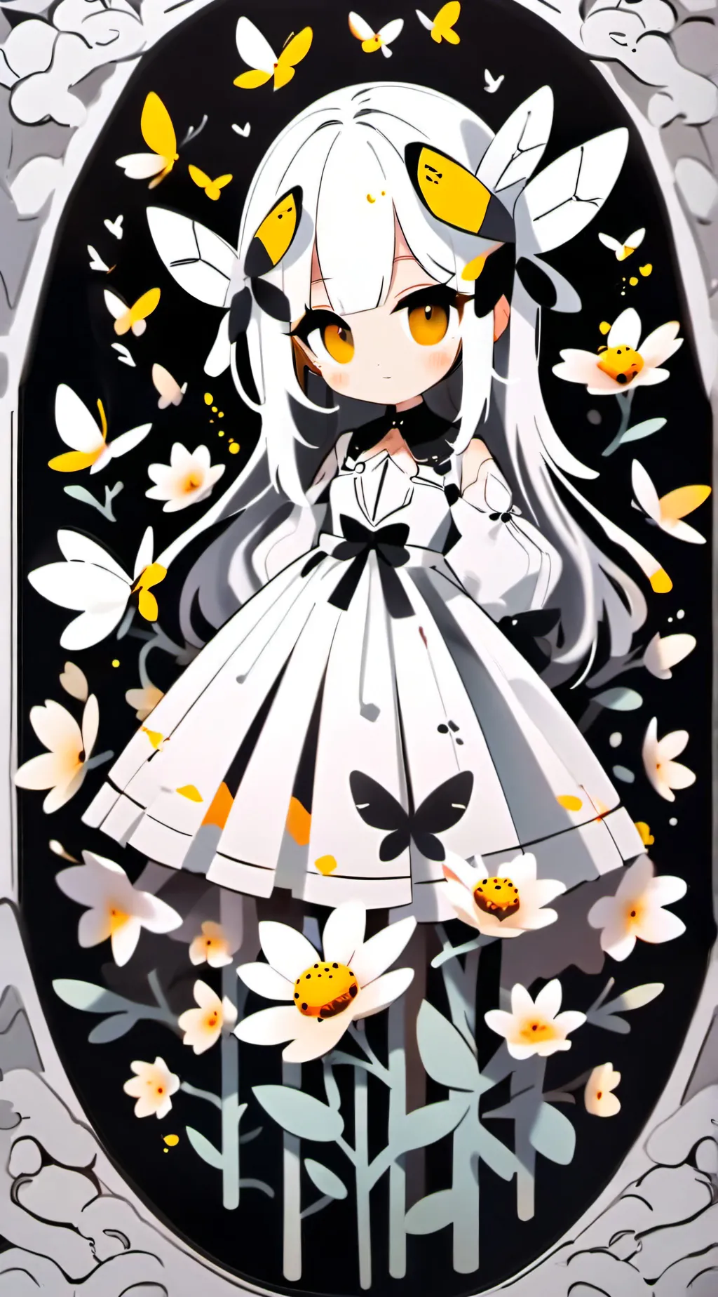 ai character: 666 background