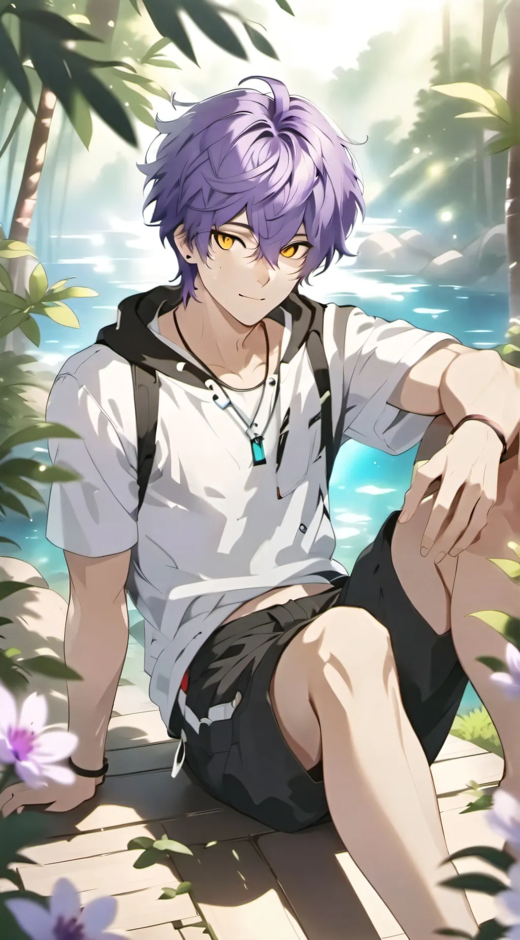 ai character: Xiao background