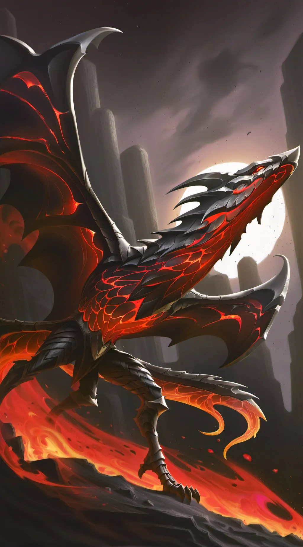 ai character: mark background