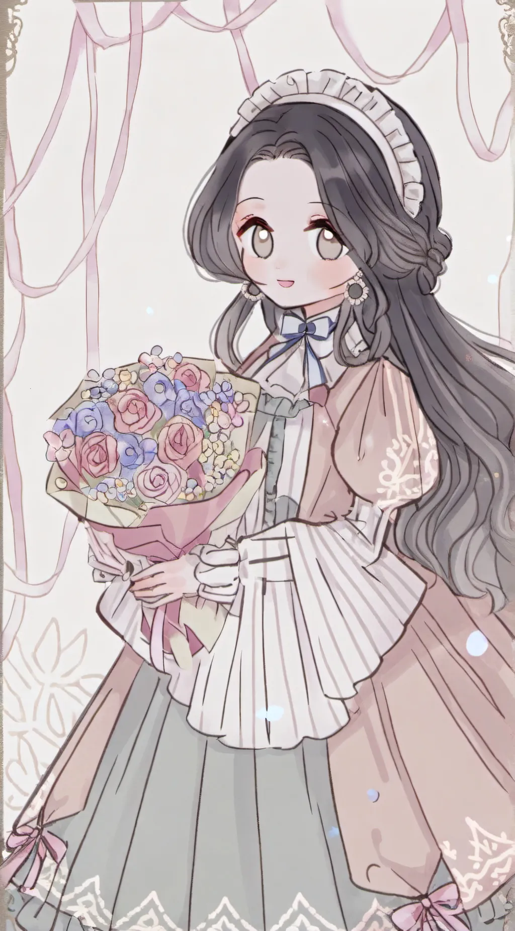 ai character: Addison  background