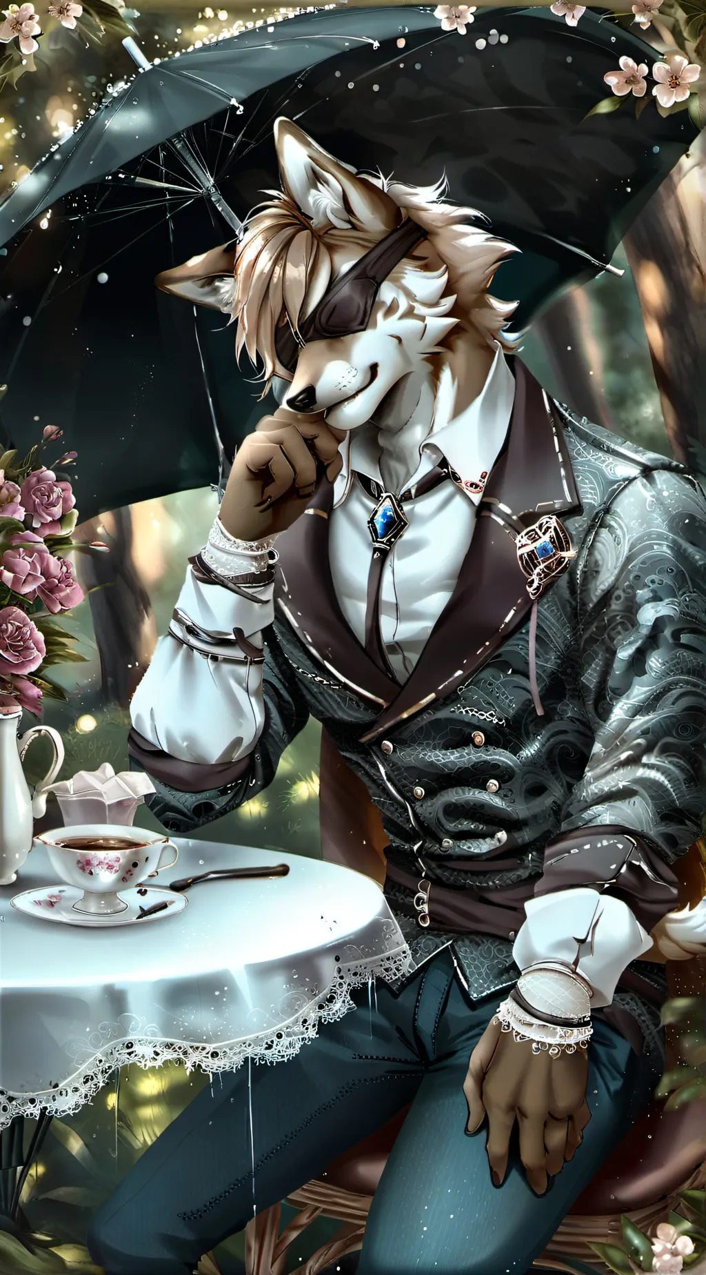 ai character: Sirius Wolf background