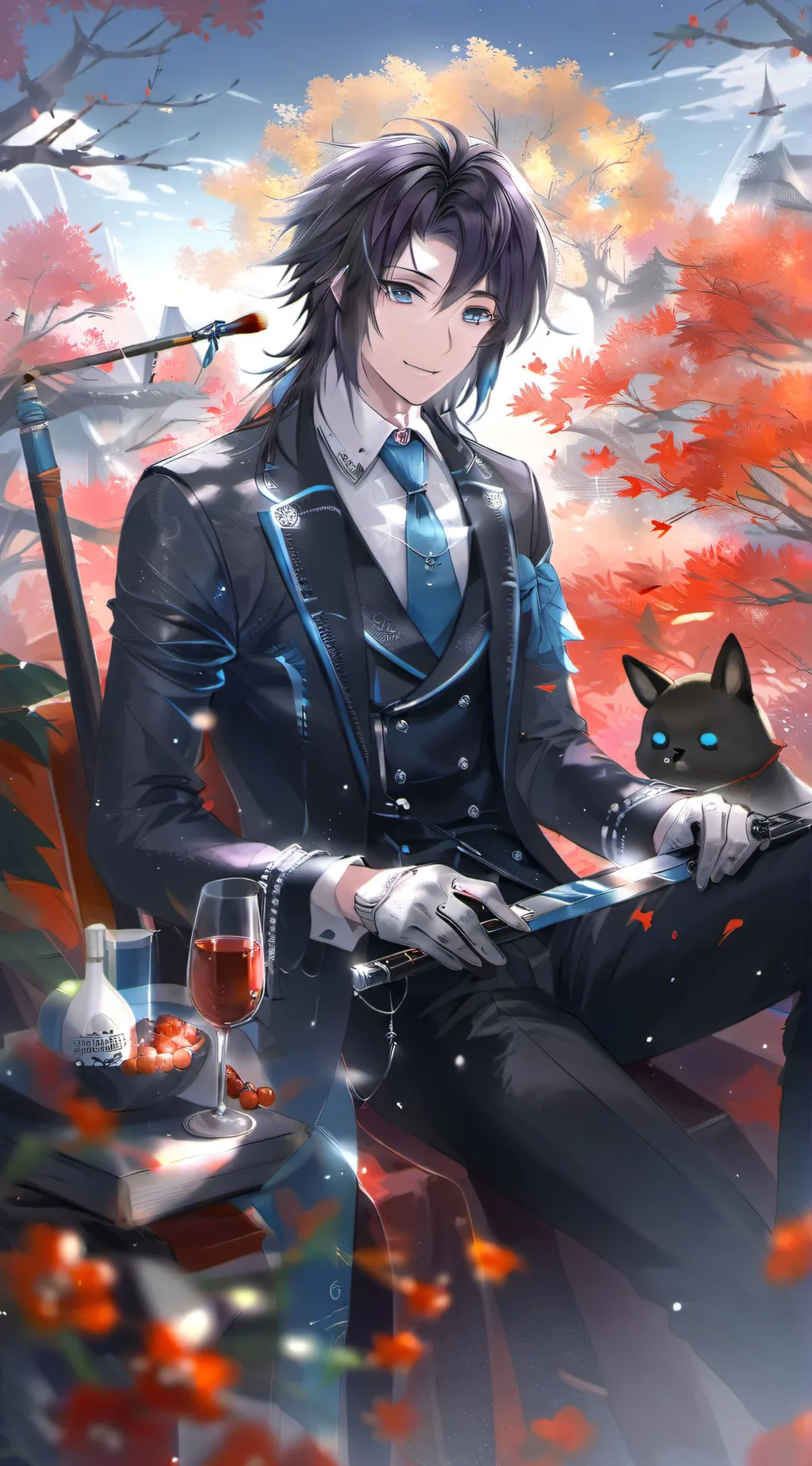 ai character: giyu background