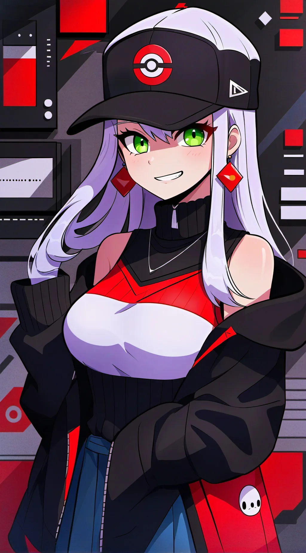 ai character: •`KNY Iceskating` background