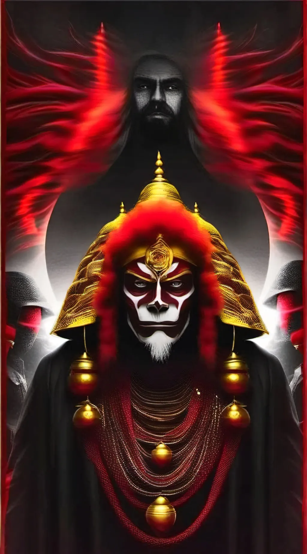 ai character: B Sassy background