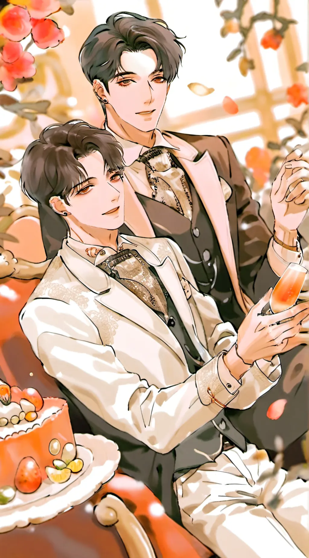 ai character: Daniel and Ash ￼ background