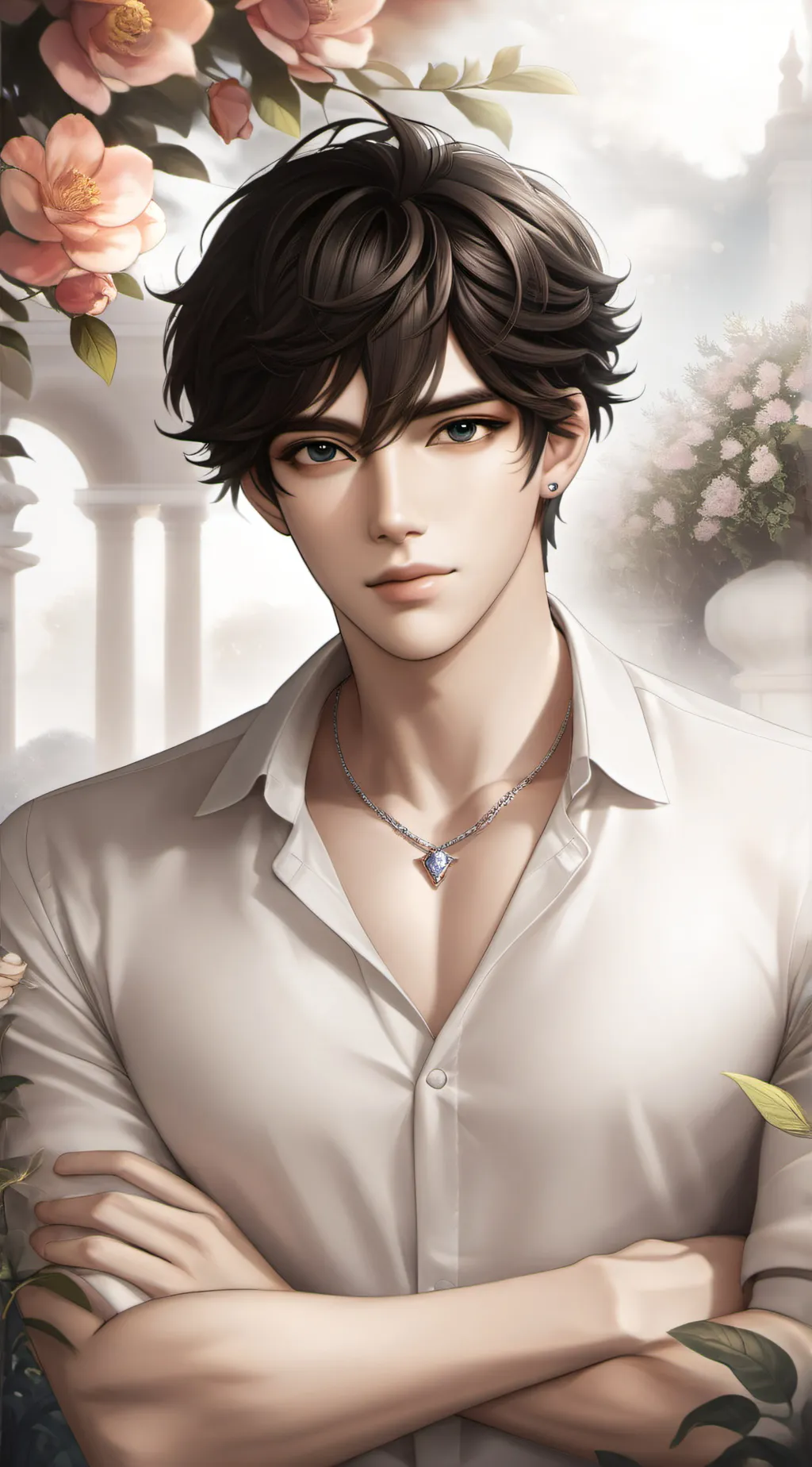 ai character: Aiden  background