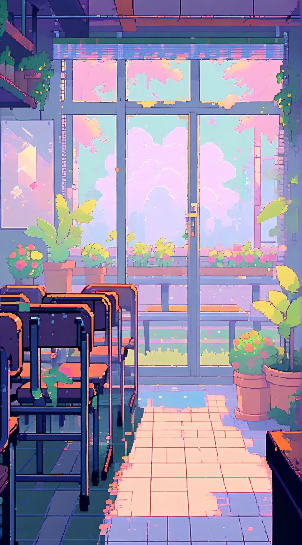 ai character: bini school!🔥 background